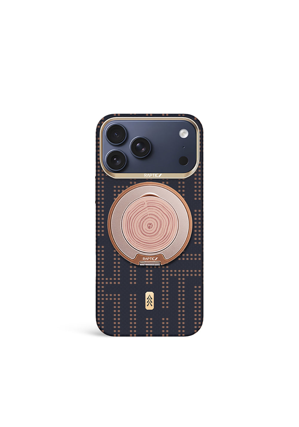 Raptic FreeFlow Grid Serisi 360 Derece Dönebilen Magnetik Ring Stand Telefon Tutucu