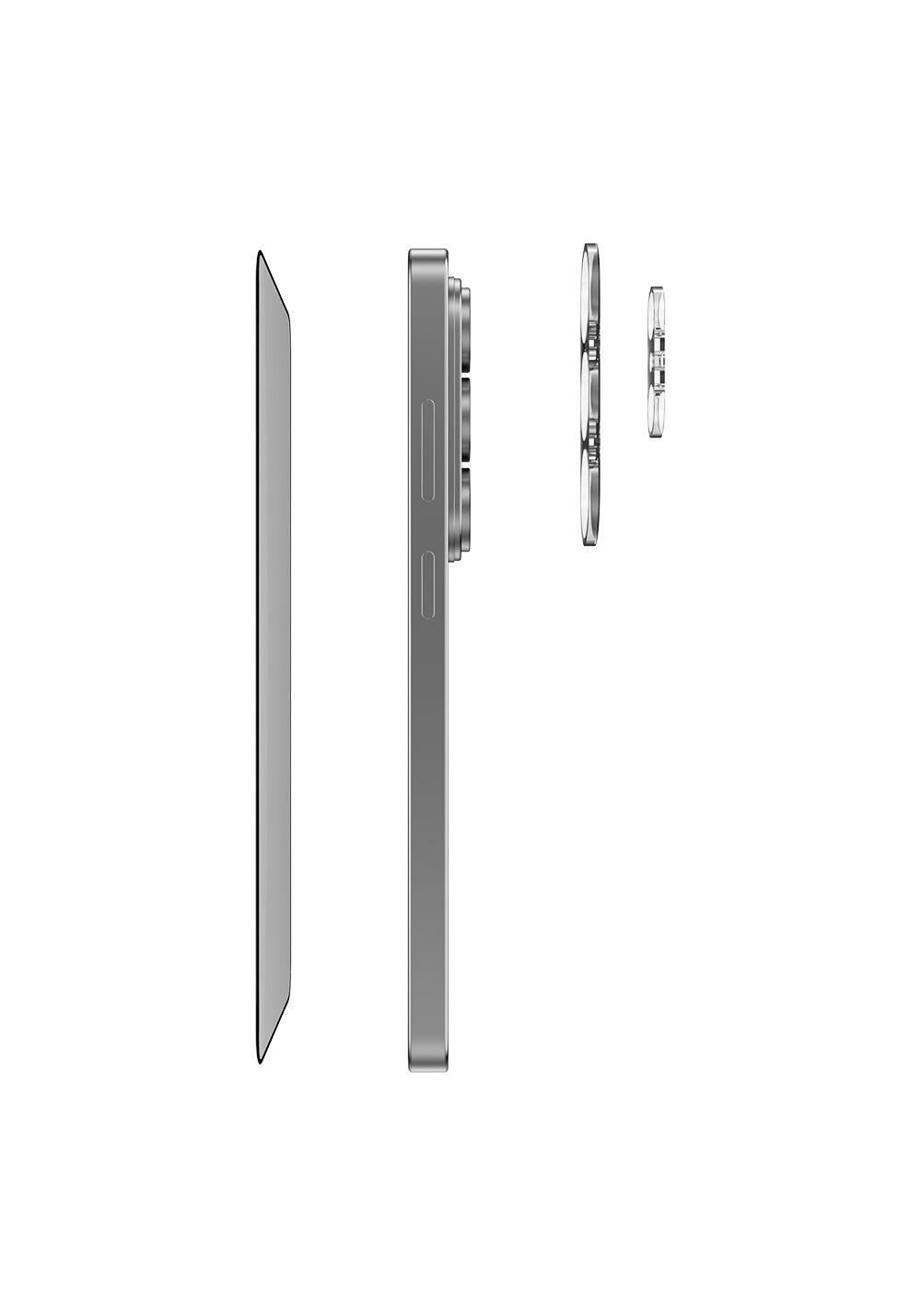 Galaxy S26 Ultra Raptic 2in1 Bundle Kit Parmak İzi BırakmayanTemperli Ekran Koruyucu + Lens Koruyucu Set