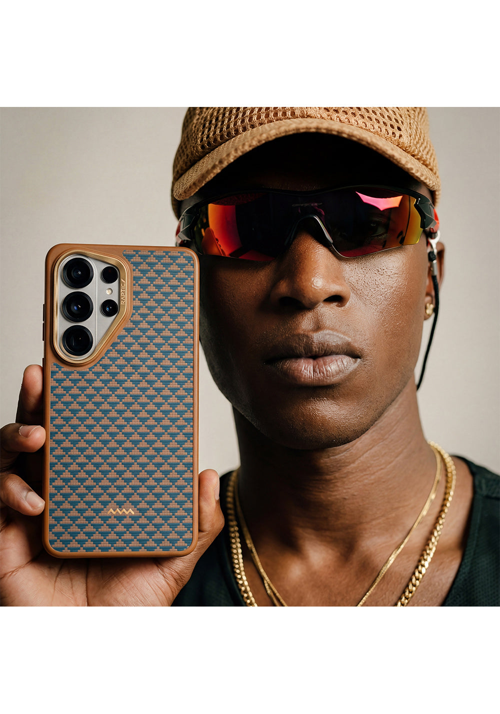 Galaxy S26 Ultra Kılıf Manyetik Şarj Uyumlu Raptic Aramid Skin Dual Serisi Karbon Kapak