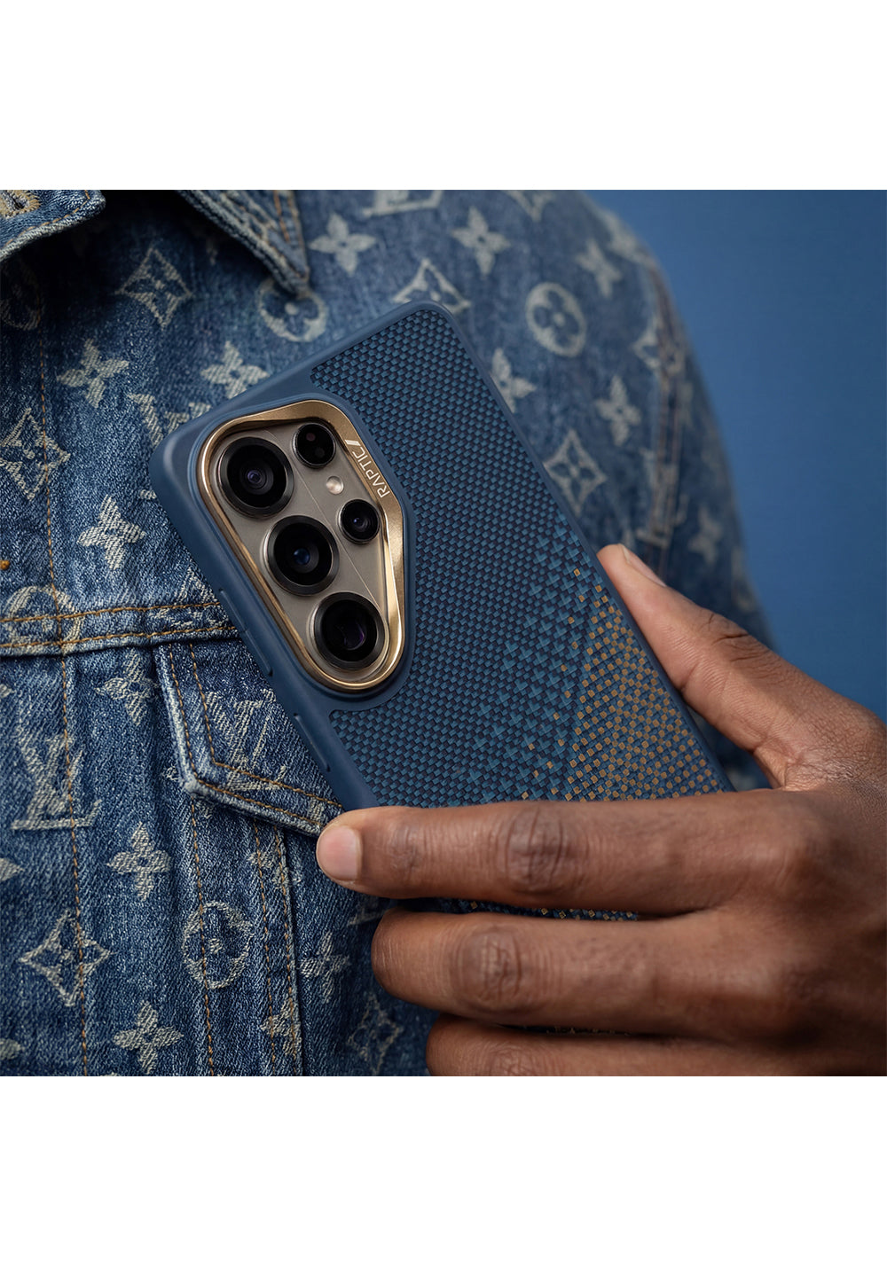 Galaxy S26 Ultra Kılıf Manyetik Şarj Uyumlu Raptic Aramid Skin Dual Serisi Karbon Kapak
