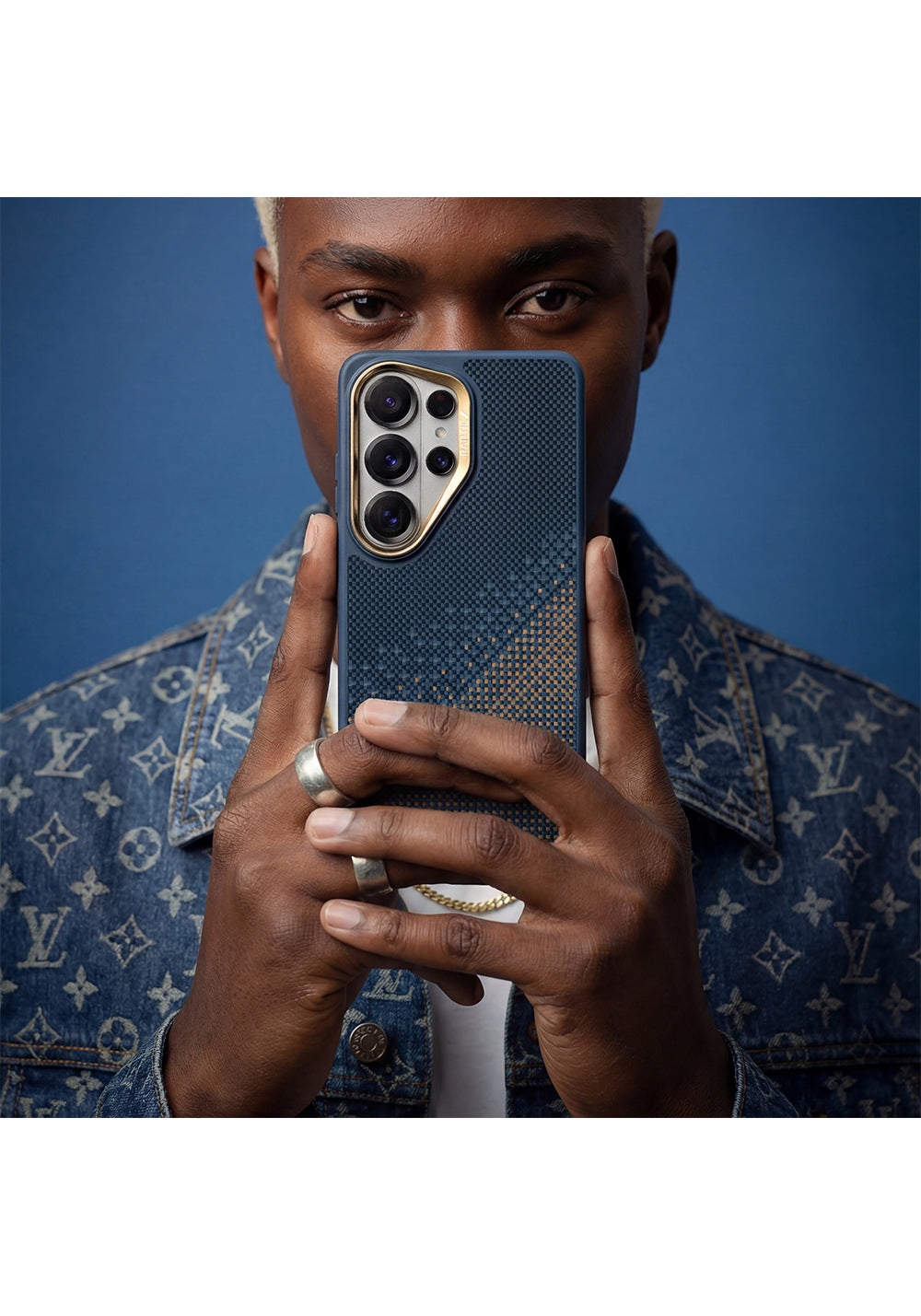 Galaxy S26 Ultra Kılıf Manyetik Şarj Uyumlu Raptic Aramid Skin Dual Serisi Karbon Kapak