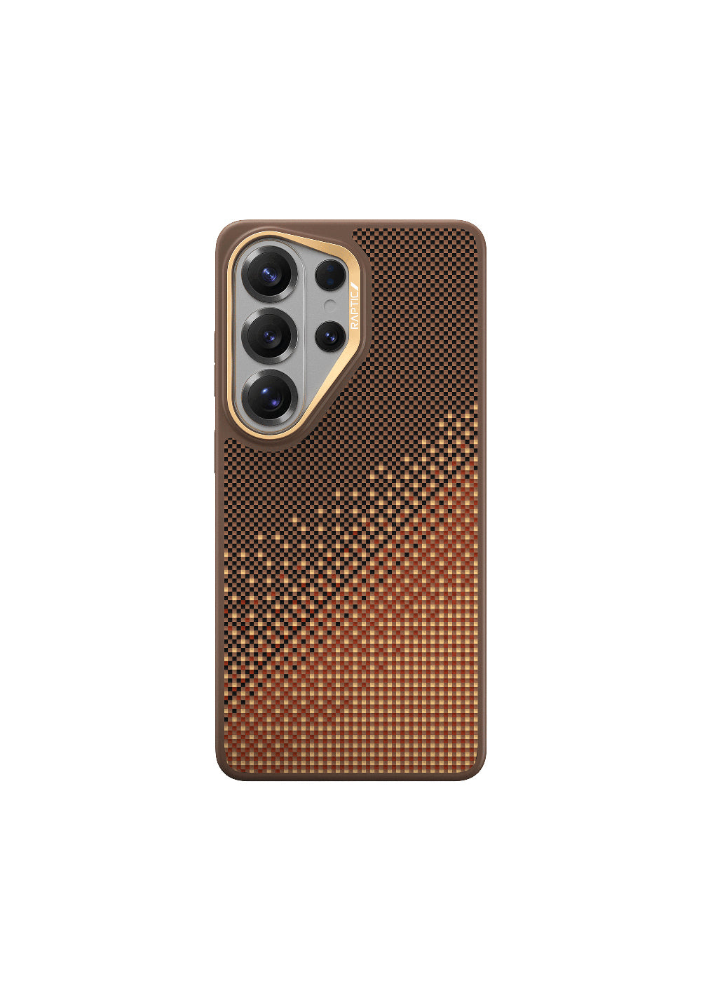 Galaxy S26 Ultra Kılıf Manyetik Şarj Uyumlu Raptic Aramid Skin Dual Serisi Karbon Kapak