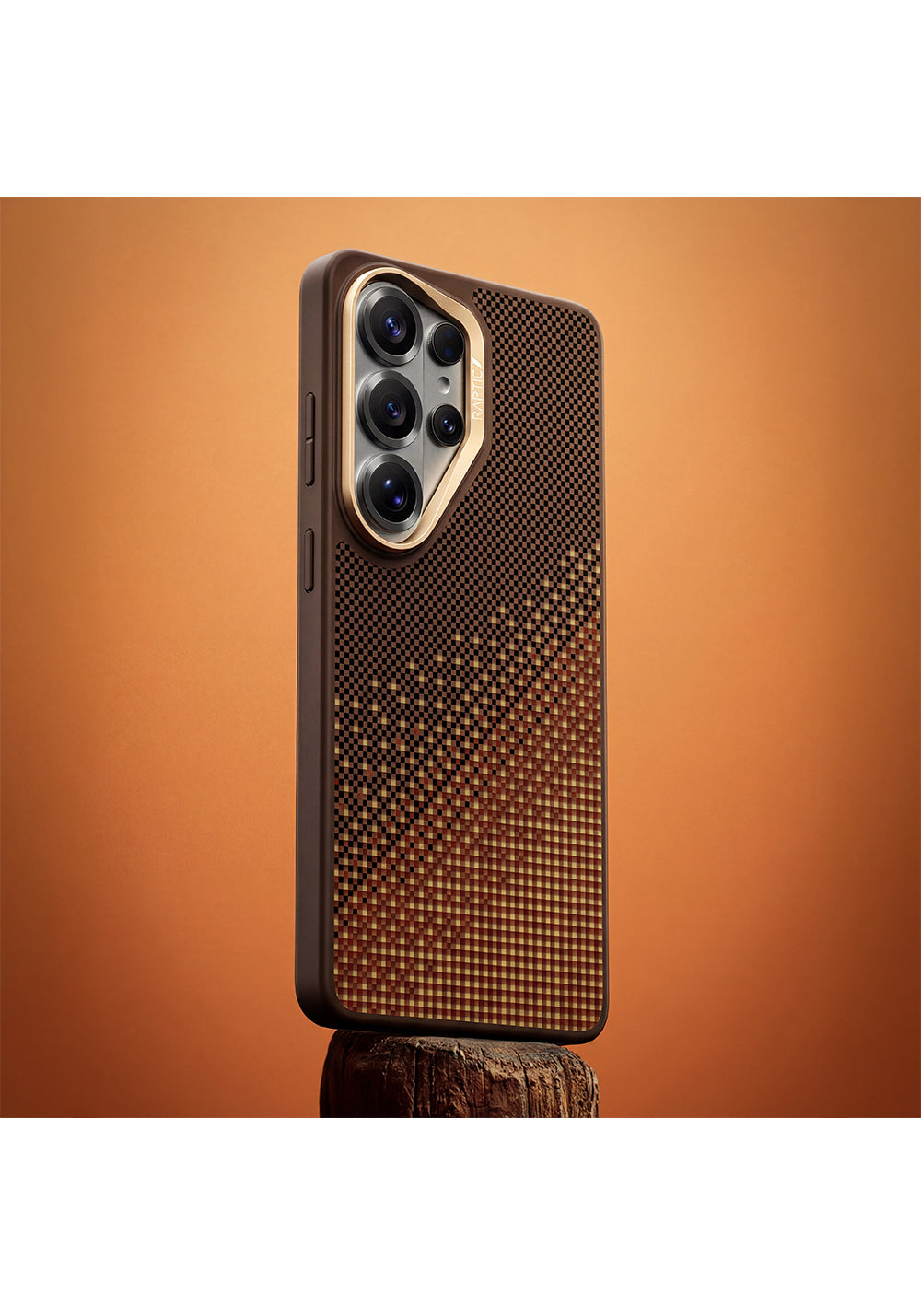 Galaxy S26 Ultra Kılıf Manyetik Şarj Uyumlu Raptic Aramid Skin Dual Serisi Karbon Kapak