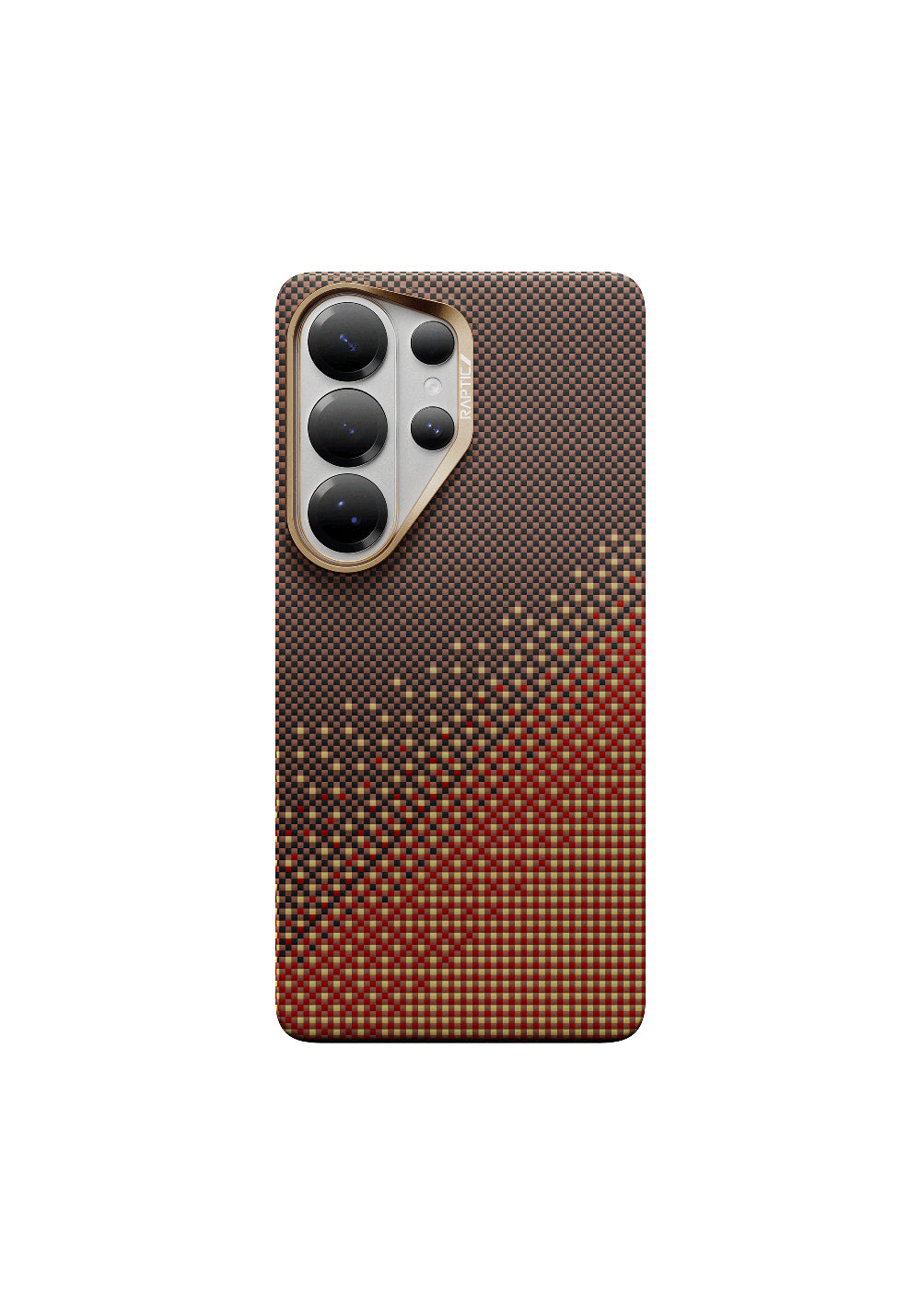 Galaxy S26 Ultra Kılıf Manyetik Şarj Uyumlu Raptic Aramid Skin Serisi Karbon Kapak