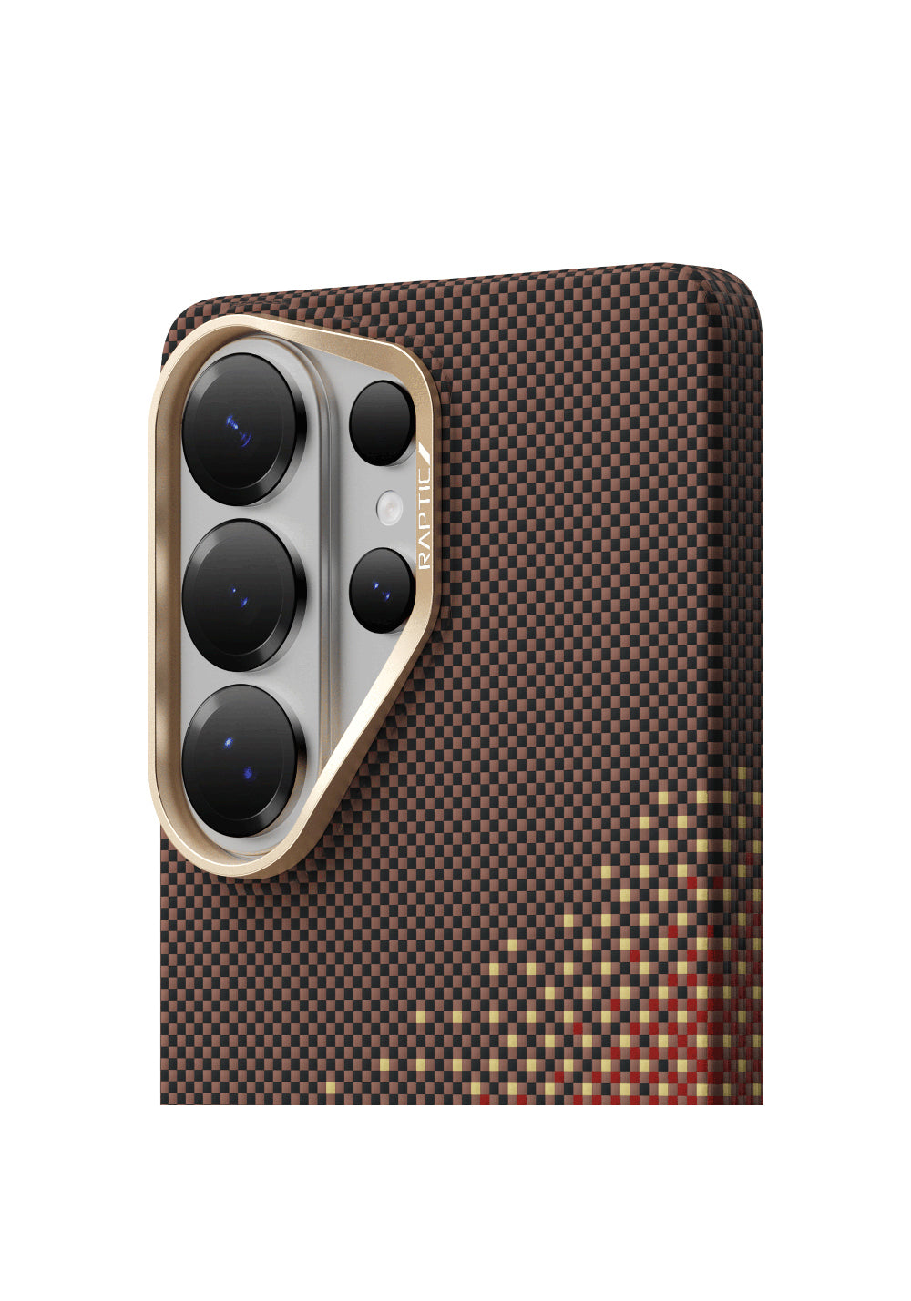 Galaxy S26 Ultra Kılıf Manyetik Şarj Uyumlu Raptic Aramid Skin Serisi Karbon Kapak