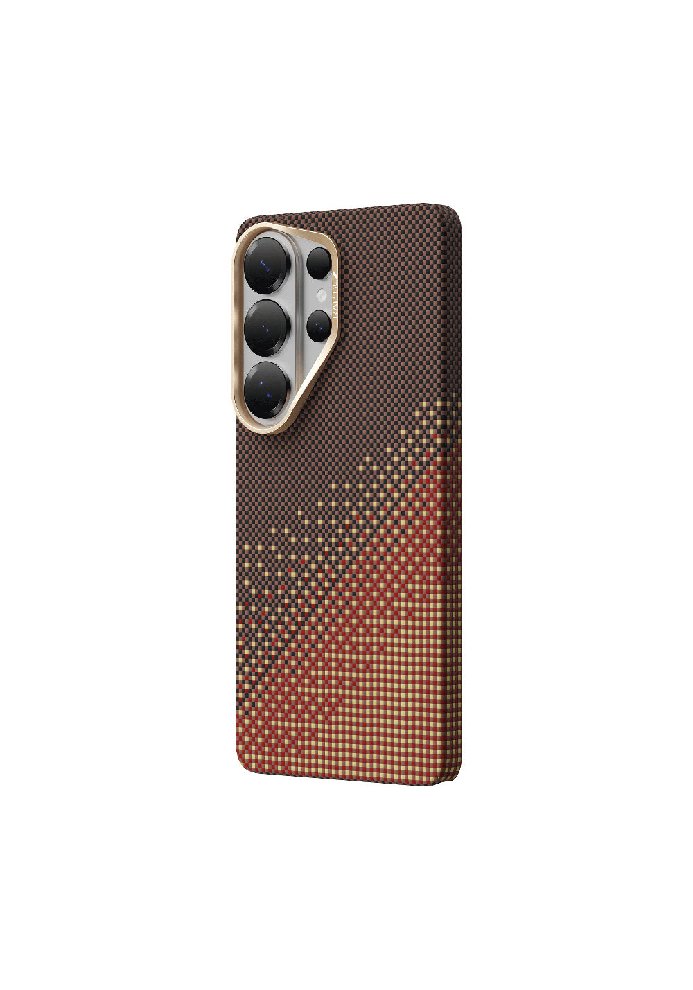 Galaxy S26 Ultra Kılıf Manyetik Şarj Uyumlu Raptic Aramid Skin Serisi Karbon Kapak