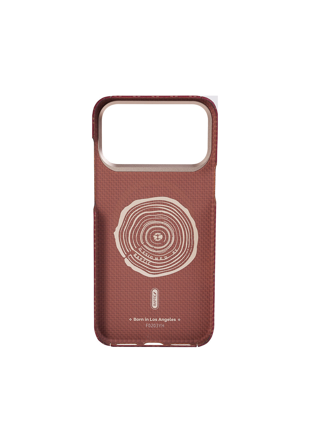 Apple iPhone 17 Pro Kılıf Manyetik Şarj Uyumlu Raptic Aramid Skin Serisi Karbon Kapak