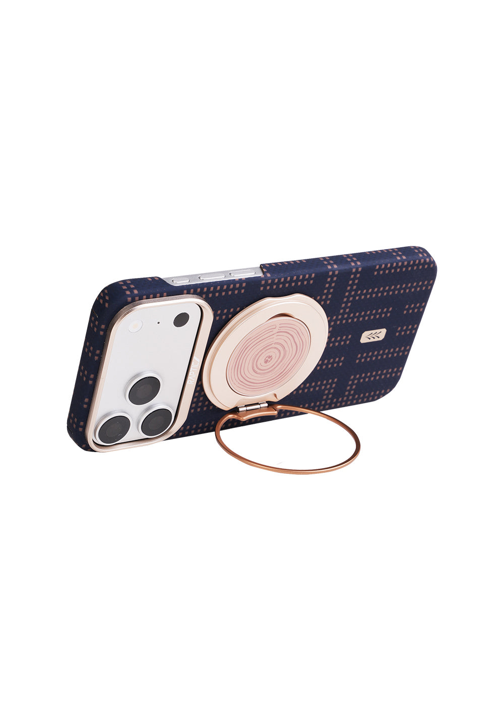 Apple iPhone 17 Pro Kılıf Manyetik Şarj Uyumlu Raptic Aramid Skin Serisi Karbon Kapak