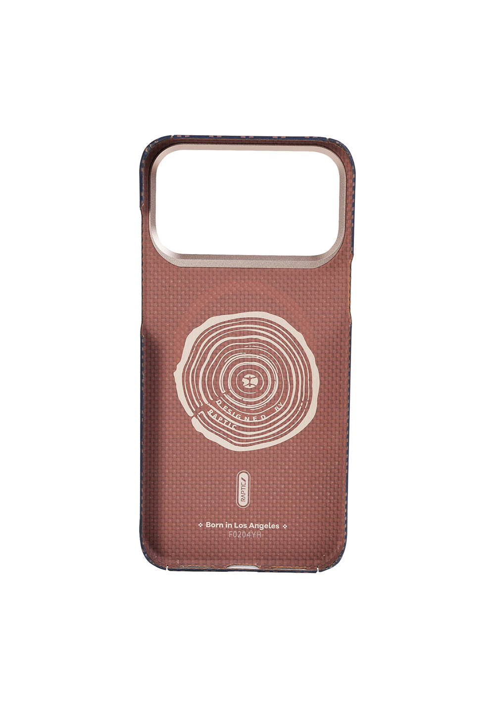 Apple iPhone 17 Pro Max Kılıf Manyetik Şarj Uyumlu Raptic Aramid Skin Serisi Karbon Kapak