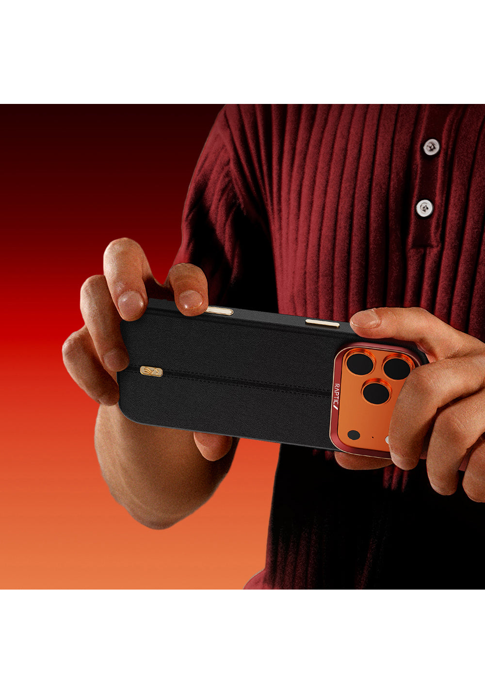 Apple iPhone 17 Pro Max Kılıf M-Safe Şarj Özellikli Raptic Urban Nano Serisi Kapak