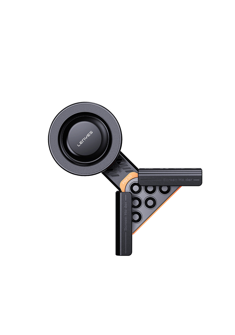 Lenyes CR210 360 Dönebilen V Köşeli Magnetik Araç İçi Telefon Tutucu