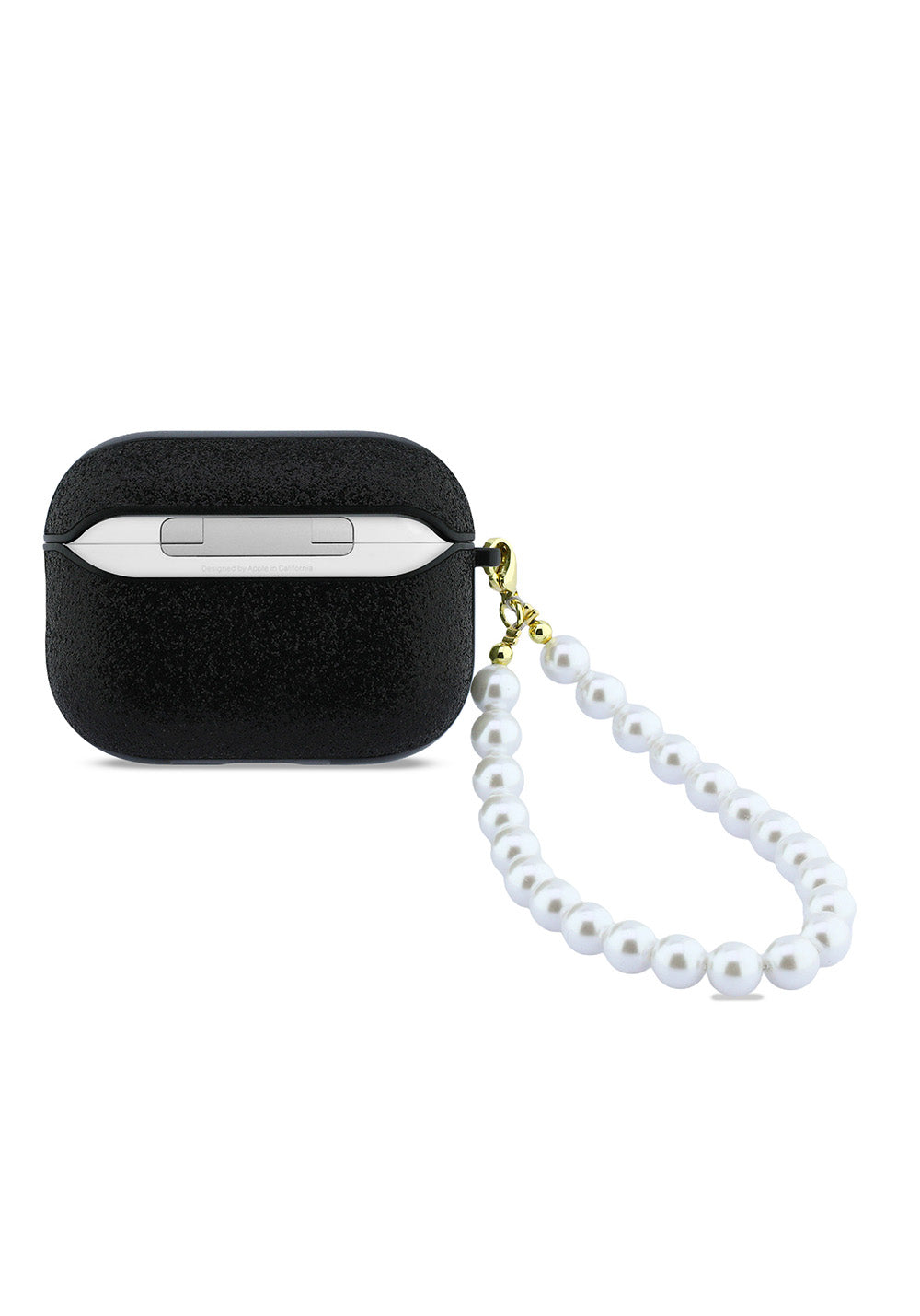 Apple Airpods Pro 3 Kılıf Guess Glitter İnci Bilek Askılı Kapak