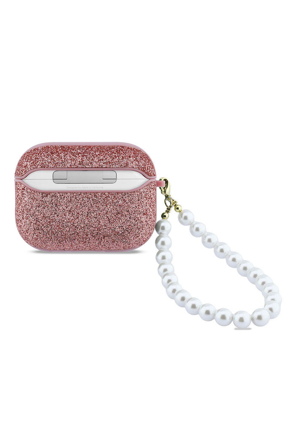 Apple Airpods Pro 3 Kılıf Guess Glitter İnci Bilek Askılı Kapak