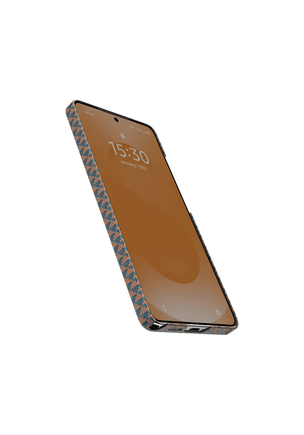 Galaxy S26 Ultra Kılıf Manyetik Şarj Uyumlu Raptic Aramid Skin Origin Serisi Karbon Kapak