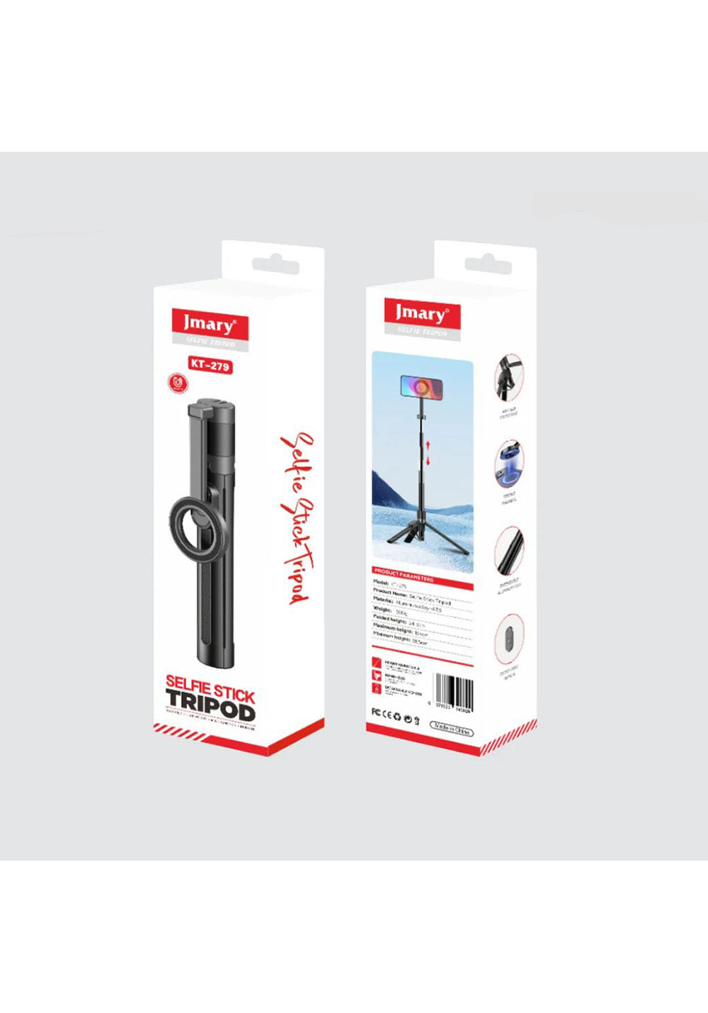 Jmary KT-279 Magnetik Kablosuz Kumandalı Tripod ve Selfie Çubuğu