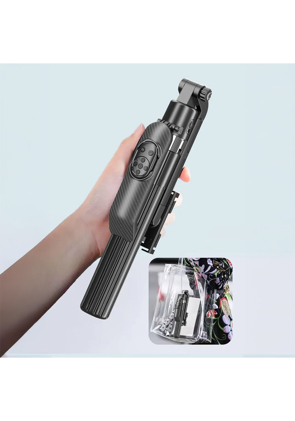 Jmary KT-299 360 Derece Dönebilen Kablosuz Kumandalı Tripod ve Selfie Çubuğu