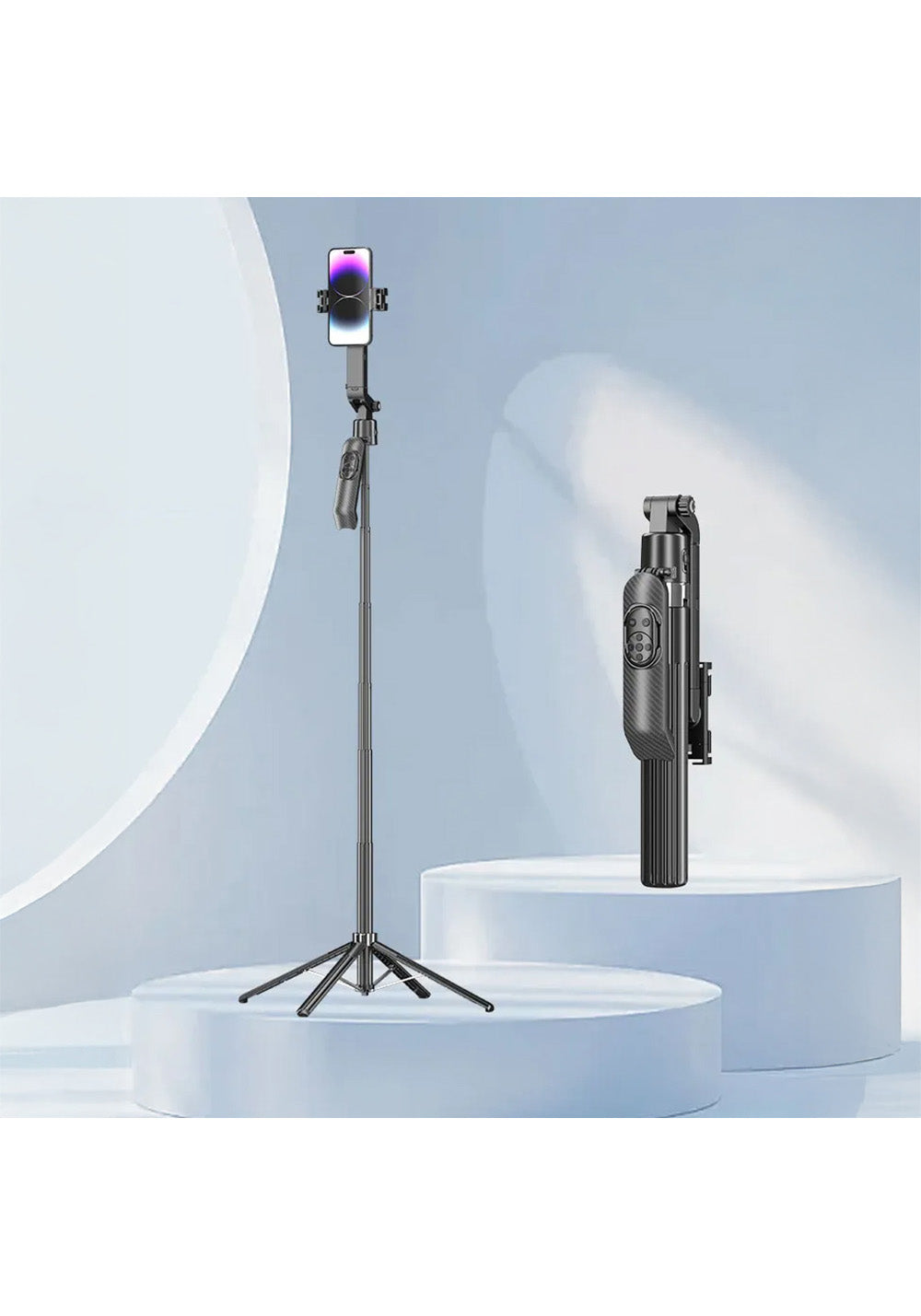 Jmary KT-299 360 Derece Dönebilen Kablosuz Kumandalı Tripod ve Selfie Çubuğu