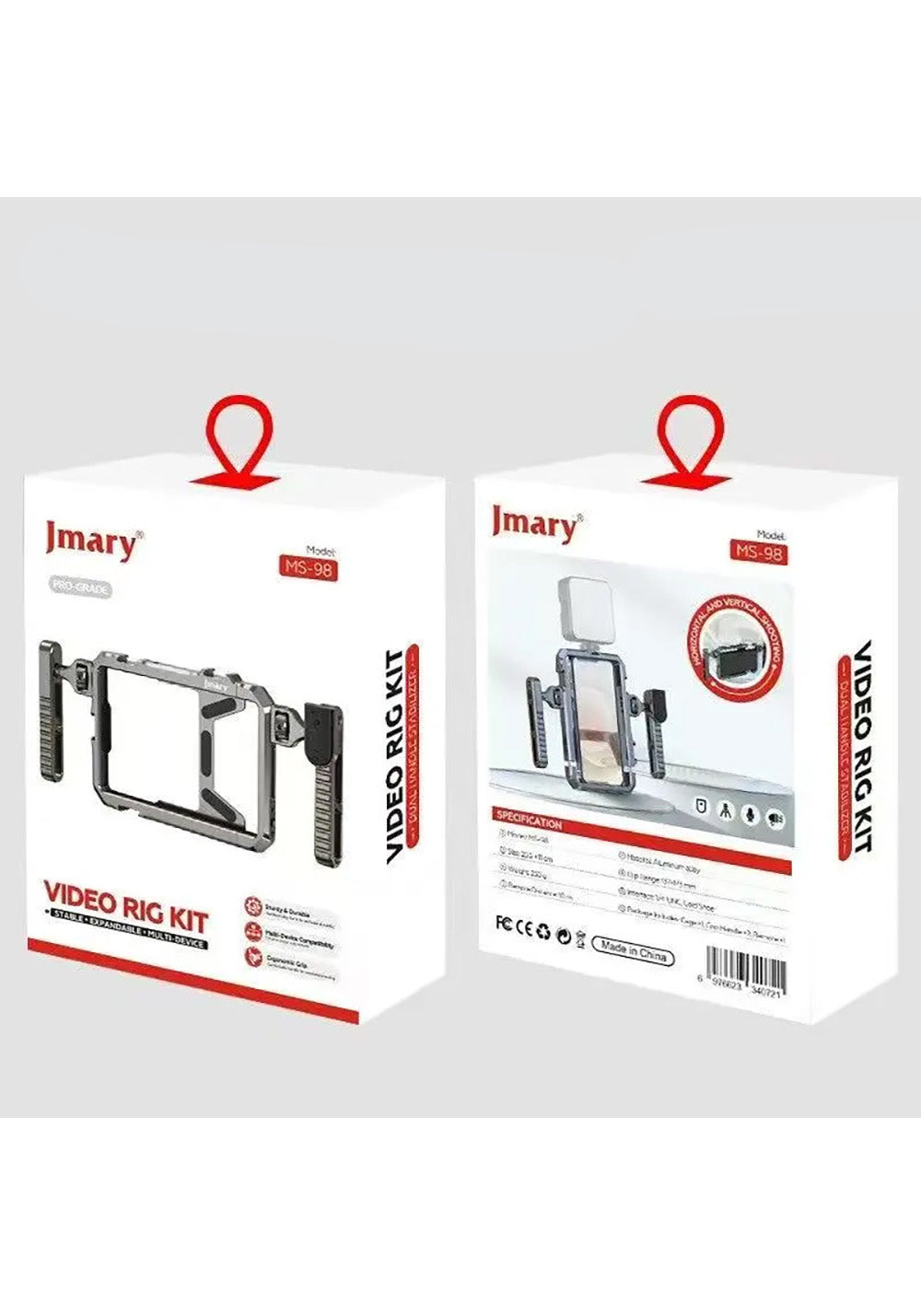 Jmary MS-98 Uzaktan Kumandalı Telefon ve Kamera Video Stabilizatörü