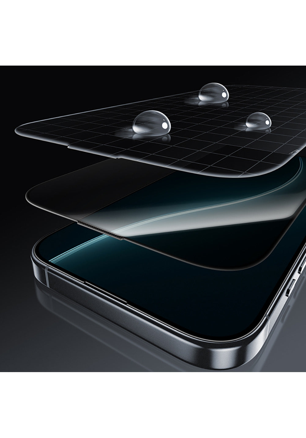 Apple iPhone 17 Pro Benks Glass Warrior Privacy HD 0.3mm Cam Ekran Koruyucu 10'lu Paket