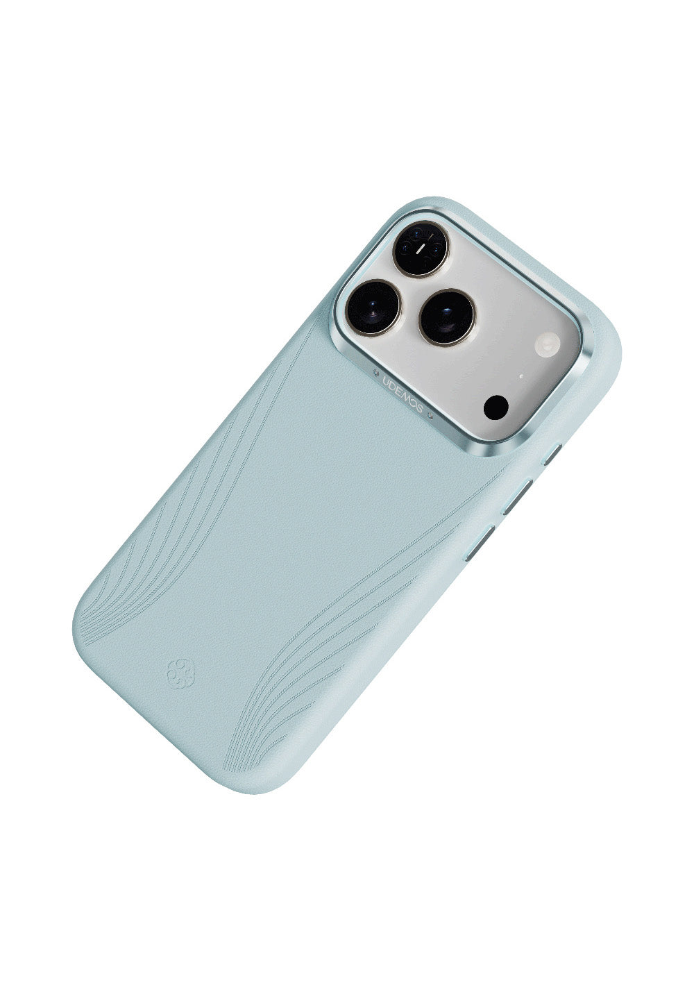 Apple iPhone 17 Pro Max Kılıf M-Safe Şarj Özellikli Çizgili Udemos Freedom Serisi Kapak