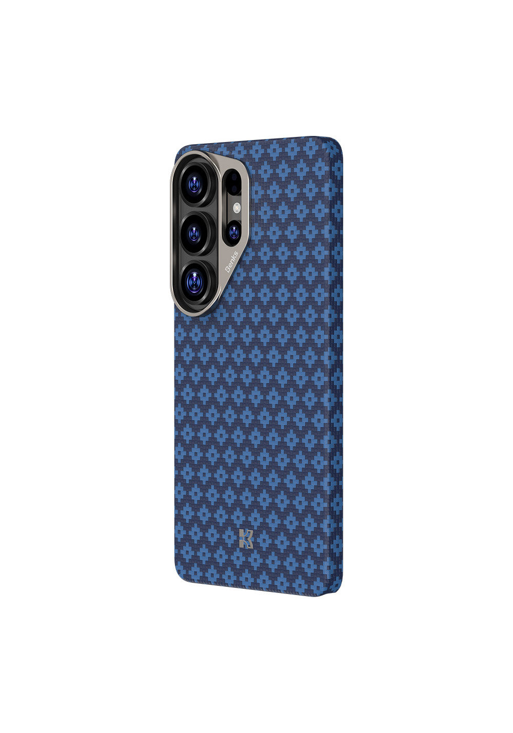 Galaxy S26 Ultra Kılıf M-Safe Şarj Özellikli Benks ArmorAir ArmorGrid Serisi Kevlar Karbon Kapak