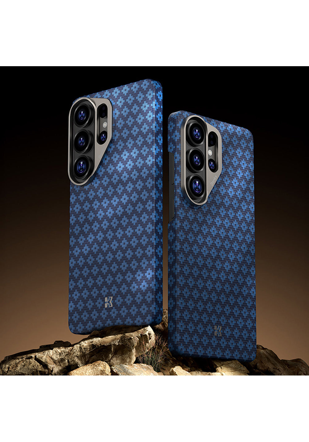 Galaxy S26 Ultra Kılıf M-Safe Şarj Özellikli Benks ArmorAir ArmorGrid Serisi Kevlar Karbon Kapak