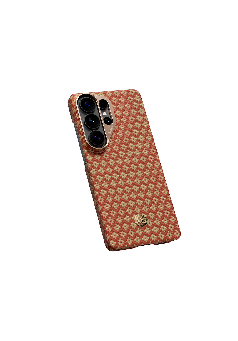 Galaxy S26 Ultra Kılıf M-Safe Şarj Özellikli Benks ArmorAir ArmorGrid Serisi Kevlar Karbon Kapak