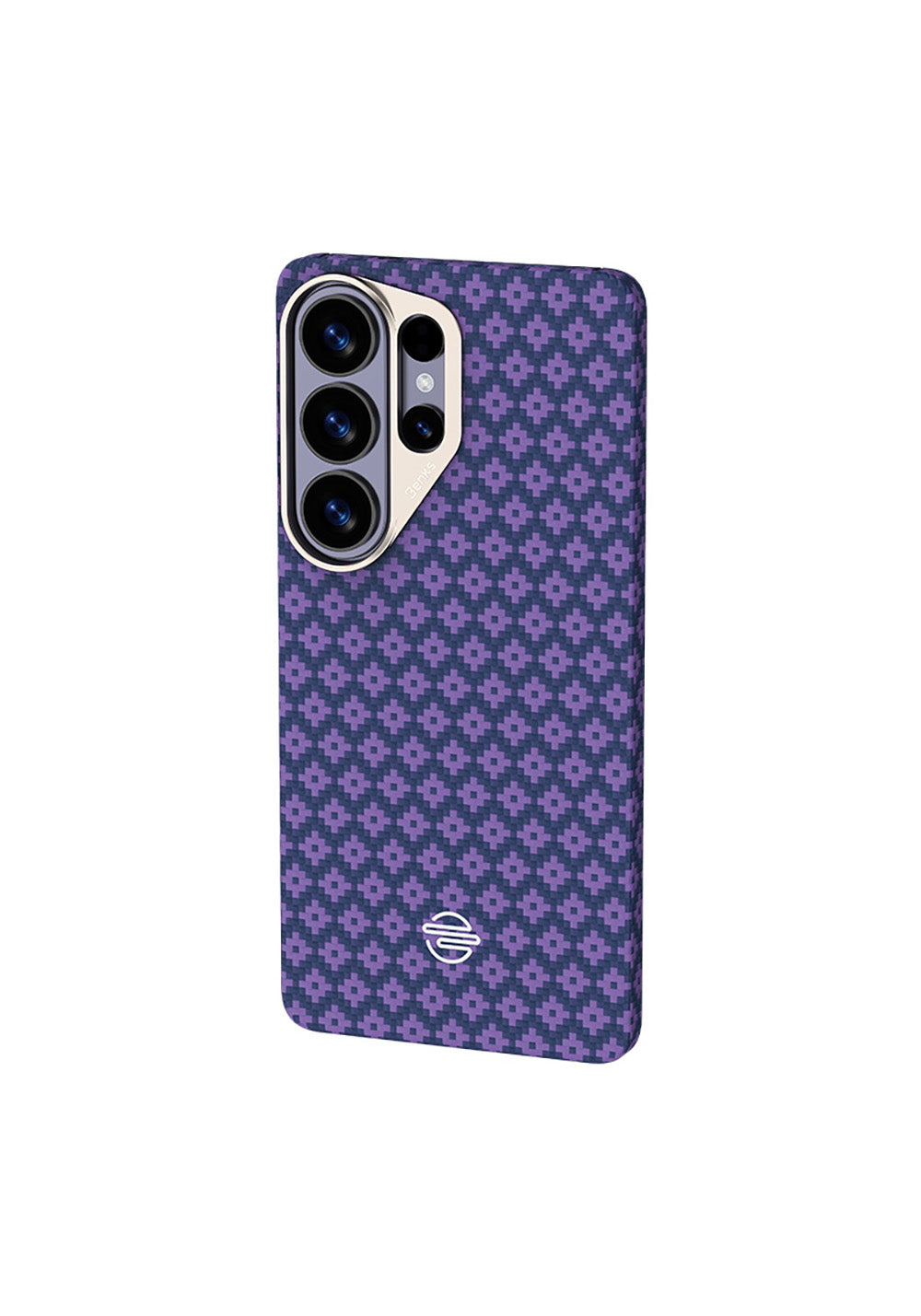 Galaxy S26 Ultra Kılıf M-Safe Şarj Özellikli Benks ArmorAir ArmorGrid Serisi Kevlar Karbon Kapak