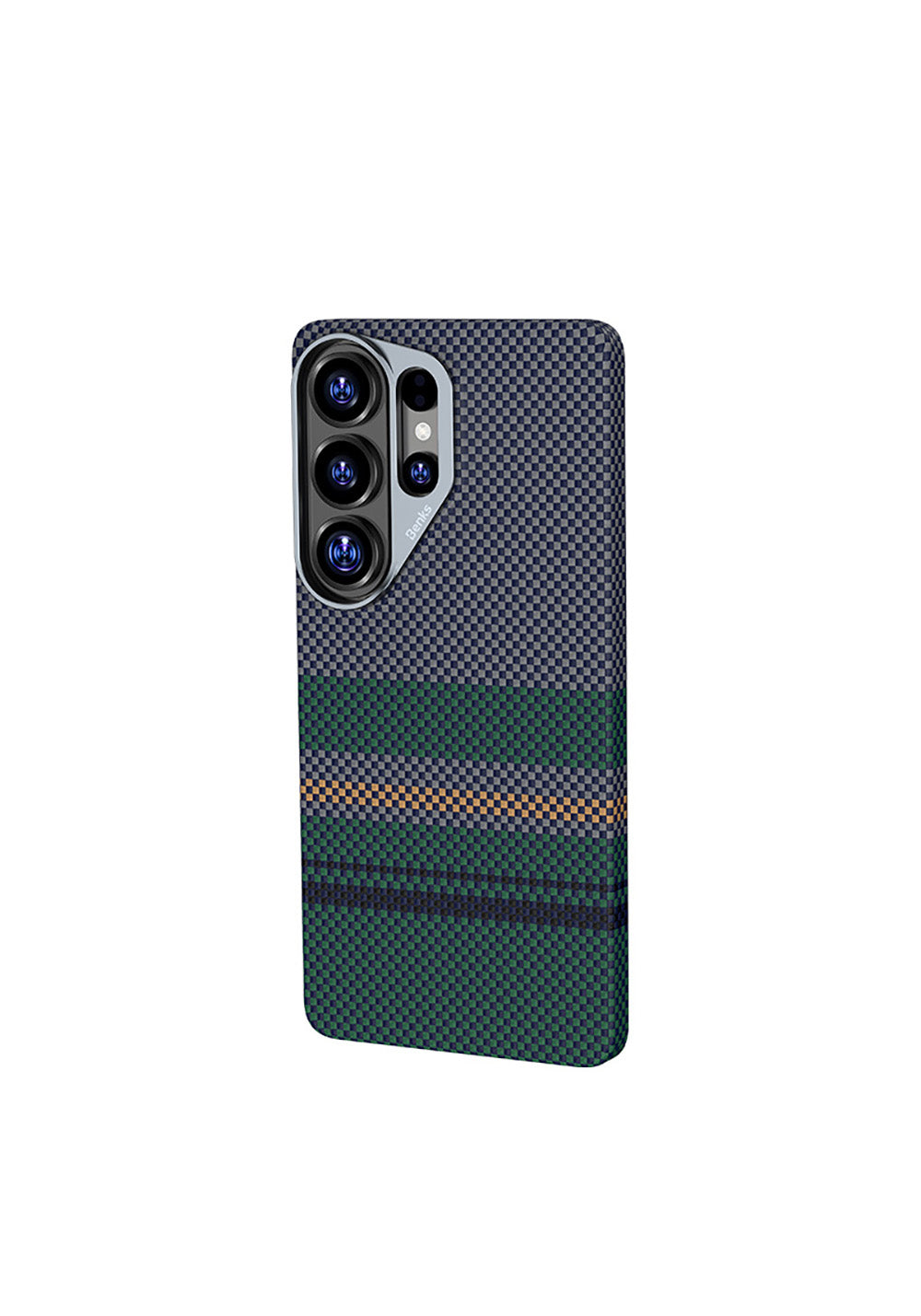 Galaxy S26 Ultra Kılıf Manyetik Şarj Uyumlu Karbon Fiber Tasarımlı Benks Aurora ArmorAir Kevlar Kapak