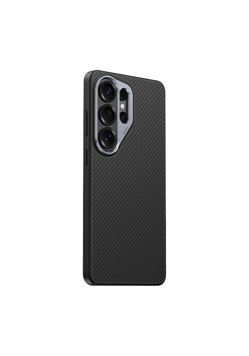 Galaxy S26 Ultra Kılıf Karbon Fiber Manyetik Şarj Uyumlu Benks Hybrid ArmorPro 600D Kevlar Kapak