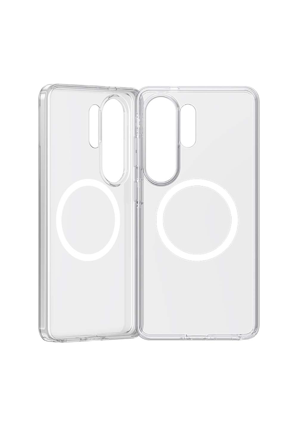 Galaxy S26 Ultra Kılıf Manyetik Şarj Uyumlu Benks Magnetik Crystal Serisi Şeffaf Kapak