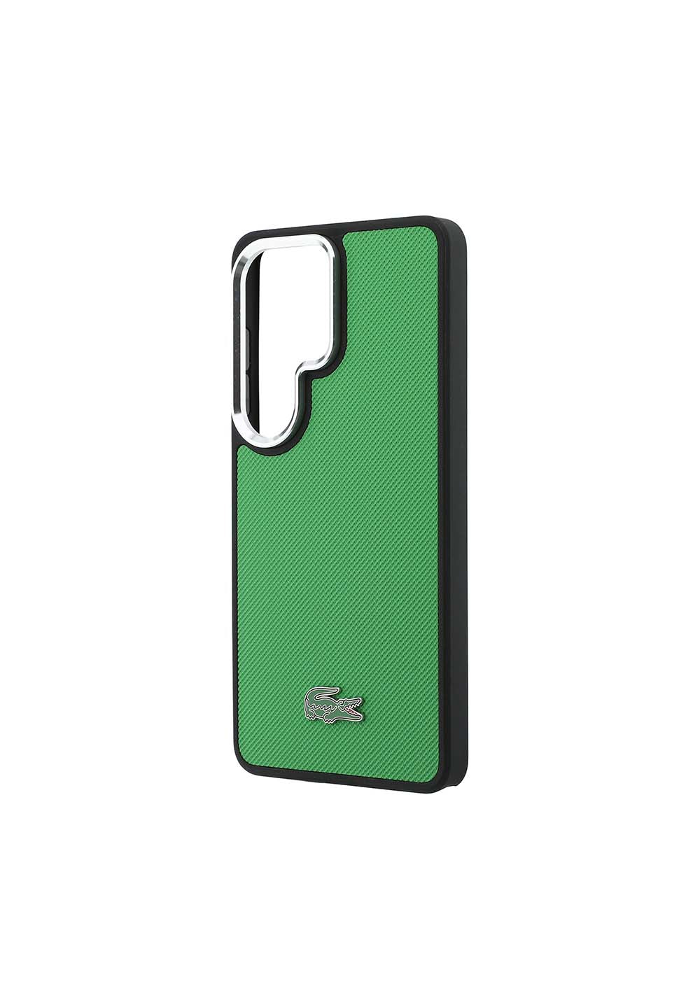 Galaxy S26 Ultra Kılıf Lacoste Orijinal Lisanslı PU Pike Desenli Arka Yüzey İkonik Timsah Metal Logolu Kapak