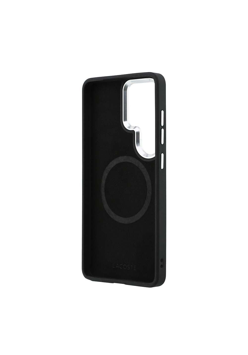 Galaxy S26 Ultra Kılıf Lacoste Orijinal Lisanslı PU Pike Desenli Arka Yüzey İkonik Timsah Metal Logolu Kapak