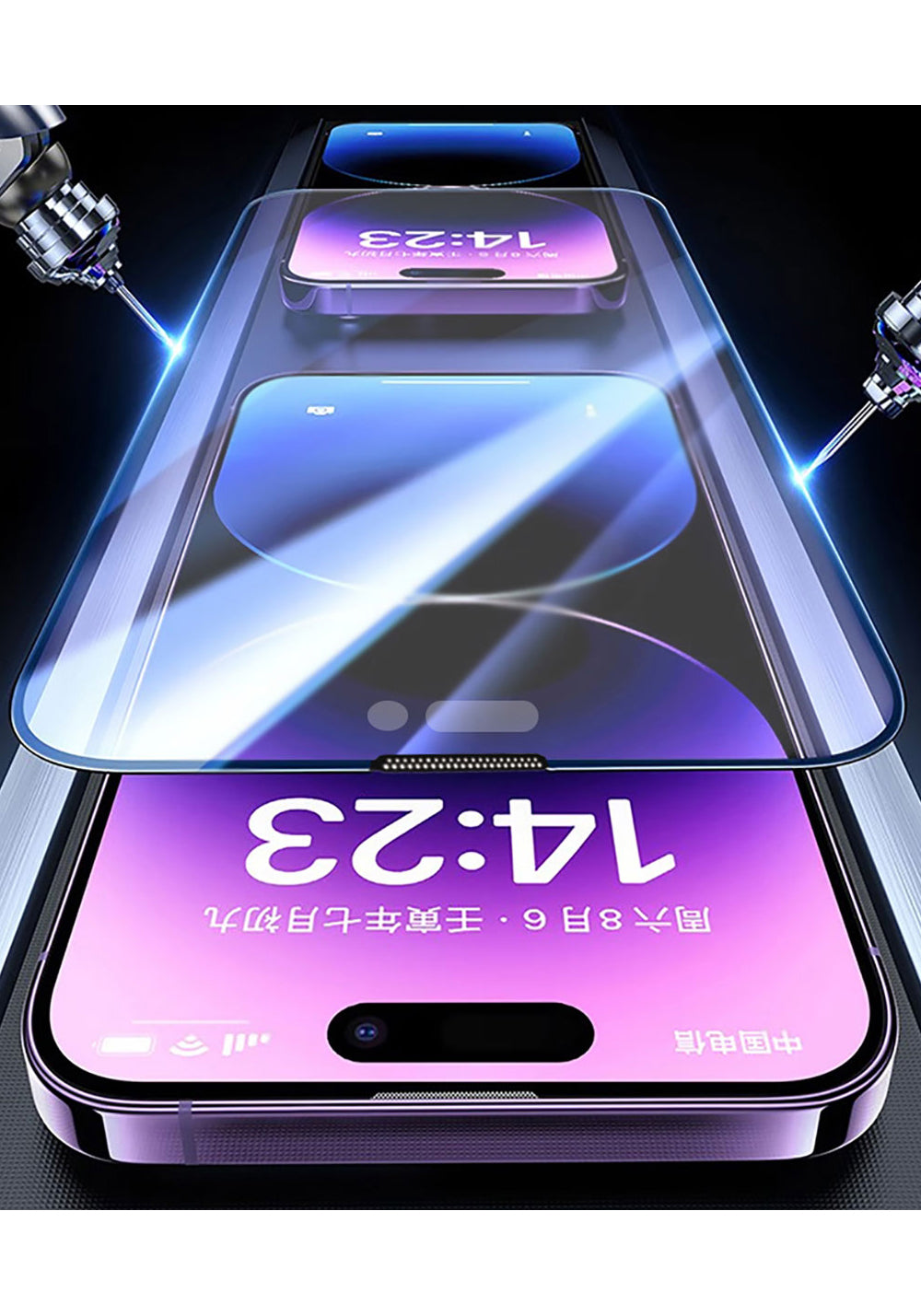 Apple iPhone 17E Wiwu iVista Screen Matte Ultra Güçlü Temperli Mat Ekran Koruyucu