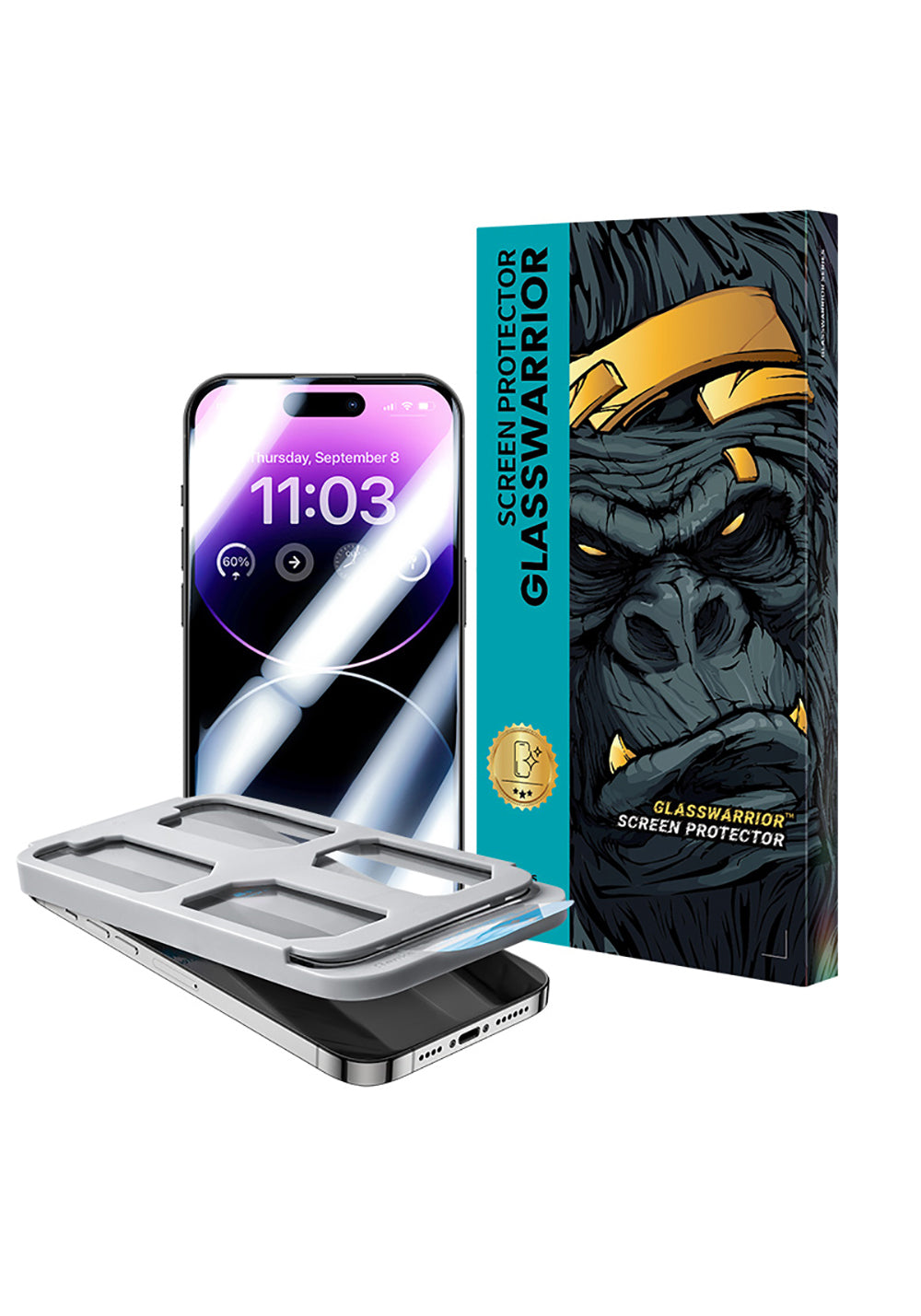 Apple iPhone 17E Benks Glass Warrior Cam Ekran Koruyucu