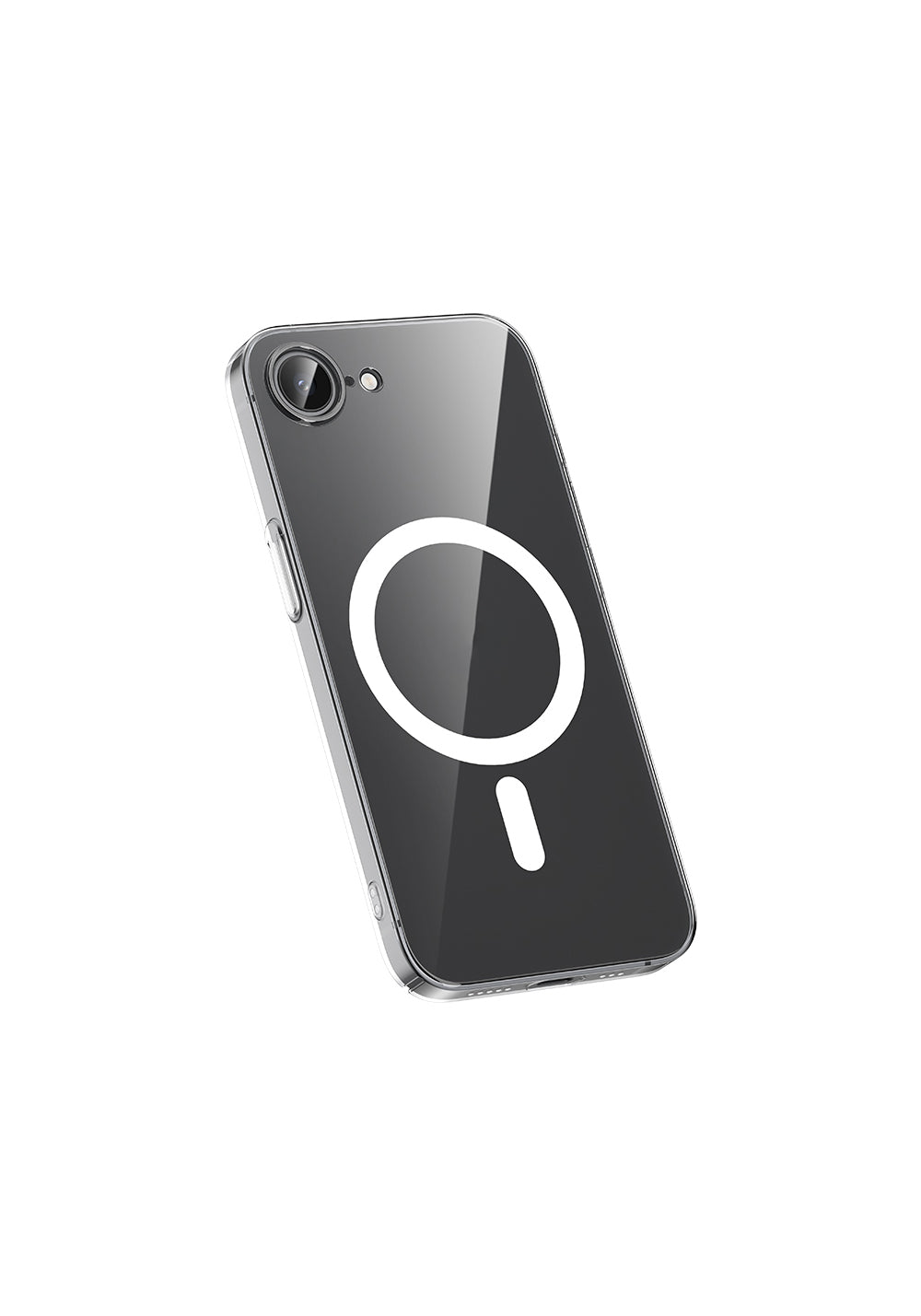 Apple iPhone 17E Kılıf Manyetik Şarj Uyumlu Benks Crystal Serisi Şeffaf Kapak