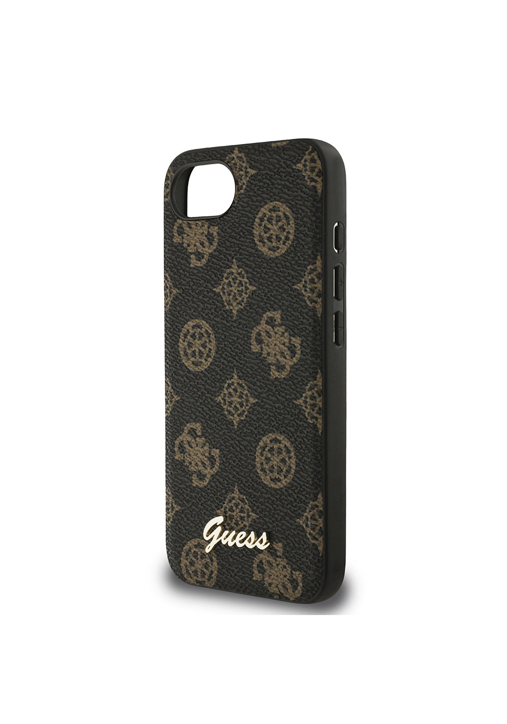 Apple iPhone 17E Kılıf Guess Orijinal Lisanslı Manyetik Şarj Uyumlu Yazı Logolu Peony Kapak