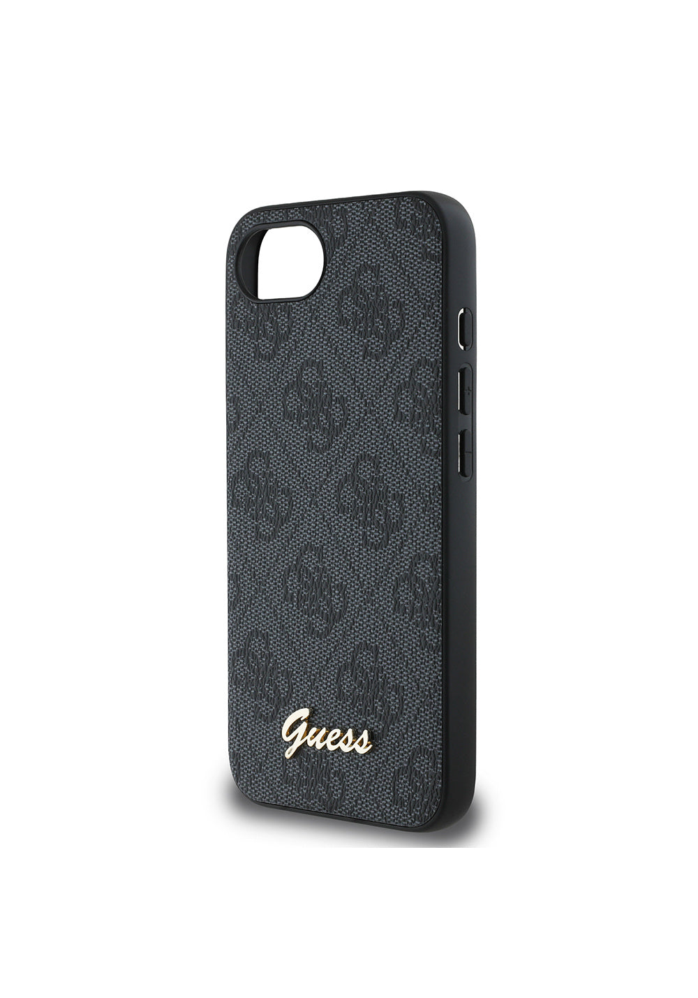 Apple iPhone 17E Kılıf Guess Orijinal Lisanslı 4G Desenli Script Metal Logolu Kapak