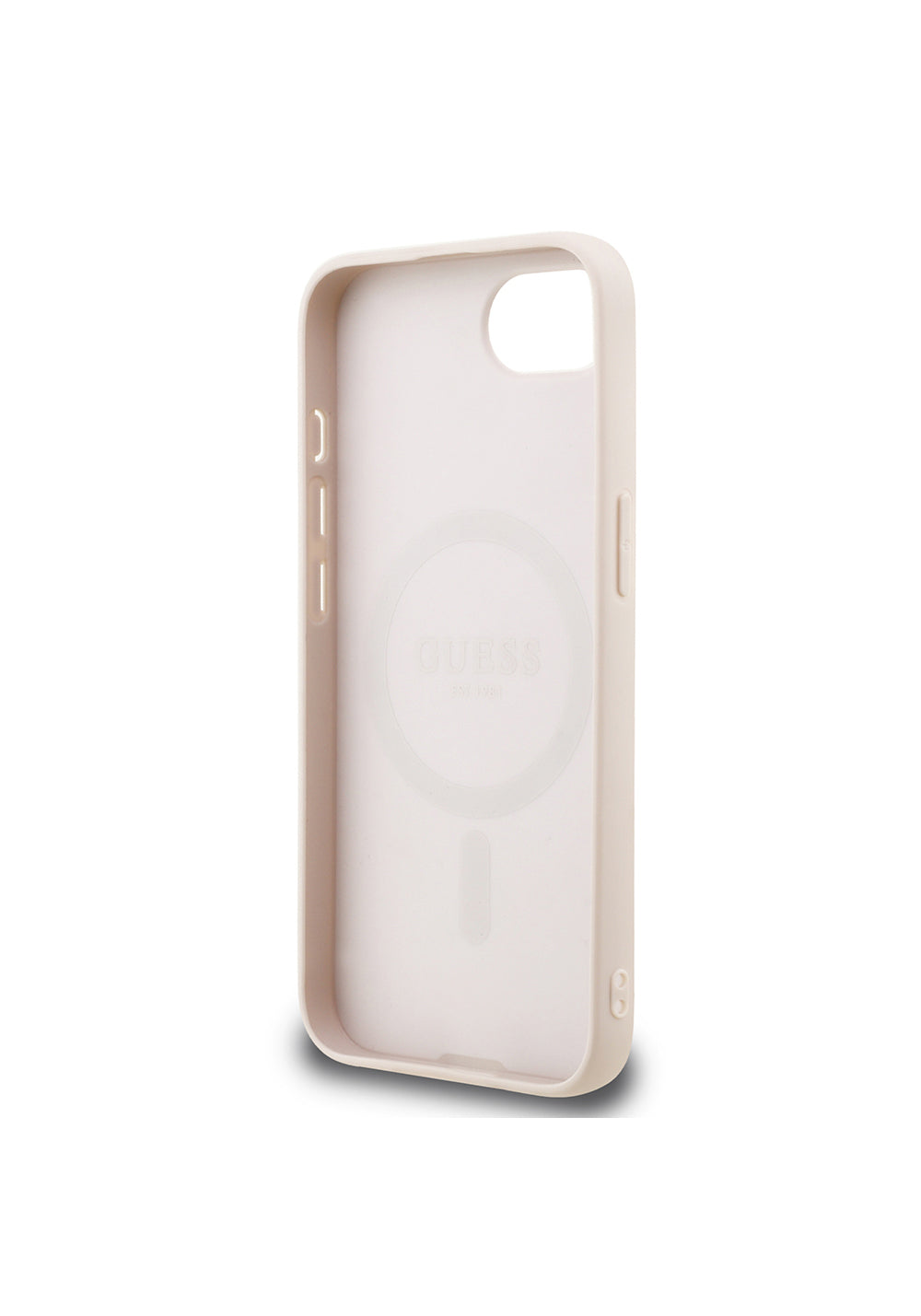Apple iPhone 17E Kılıf Guess Orijinal Lisanslı Manyetik Şarj Uyumlu Small 4G Classic Kapak