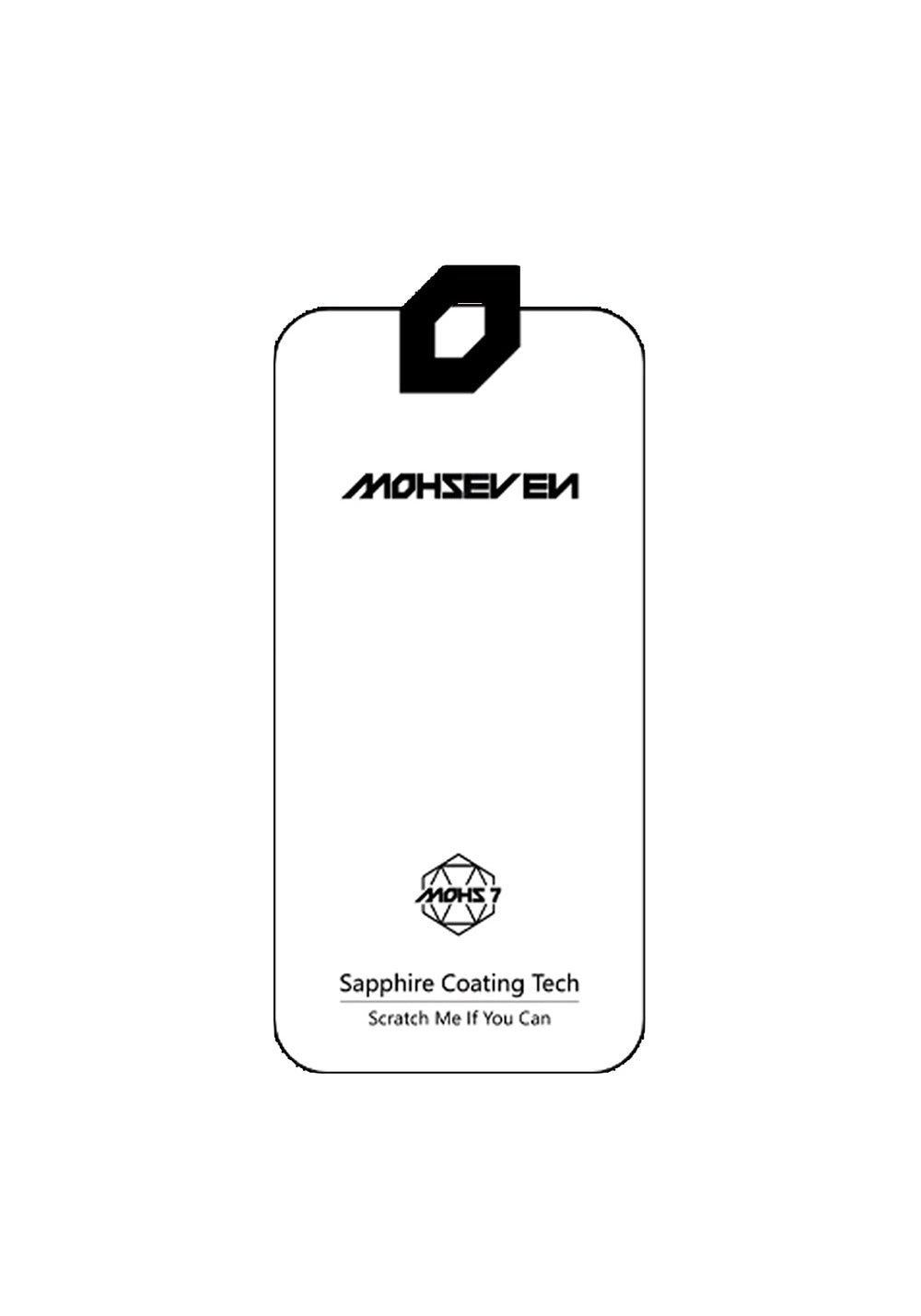 Apple iPhone 17E Mohseven Safir Coating HD Temperli Cam Ekran Koruyucu
