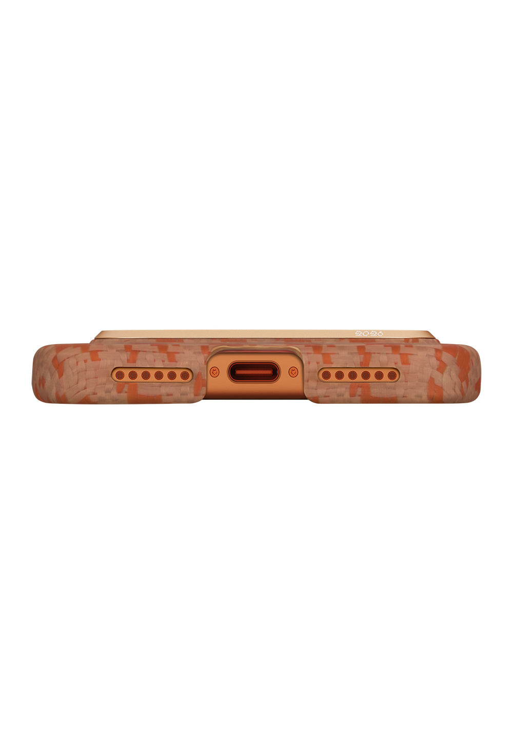 Apple iPhone 17 Pro Kılıf Manyetik Şarj Uyumlu Aramid Karbon Fiber Pitaka Edge Serisi Happiness Rides Kapak