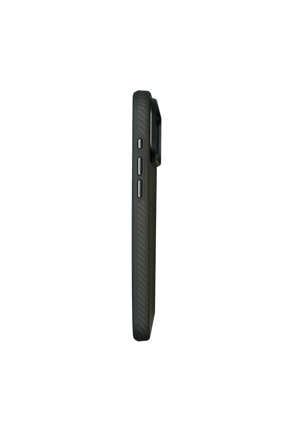 Apple iPhone 17 Pro Kılıf Manyetik Şarj Uyumlu Mohseven 600D Aramid Fiber Kapak