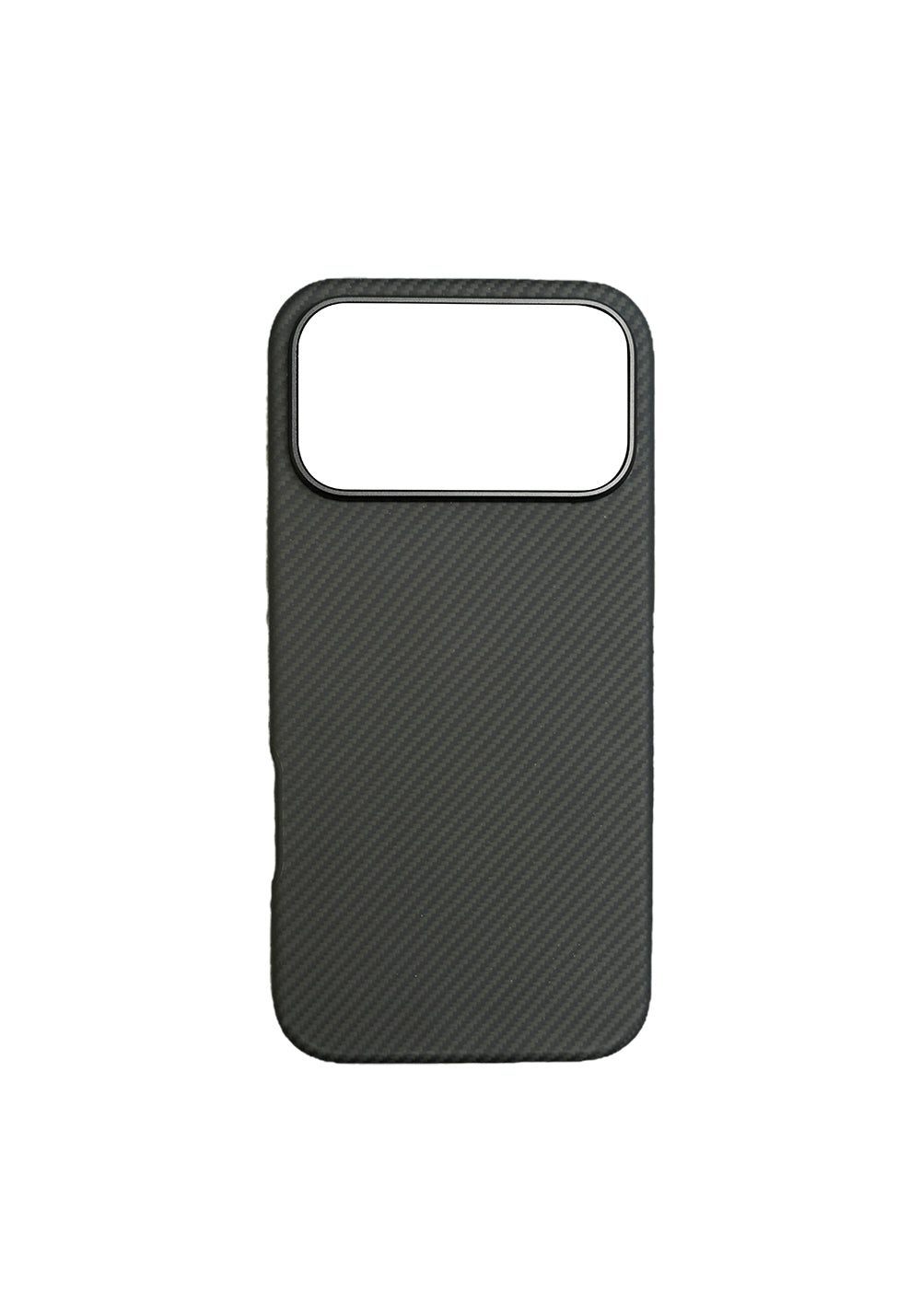 Apple iPhone 17 Pro Max Kılıf Manyetik Şarj Uyumlu Mohseven 600D Aramid Fiber Kapak