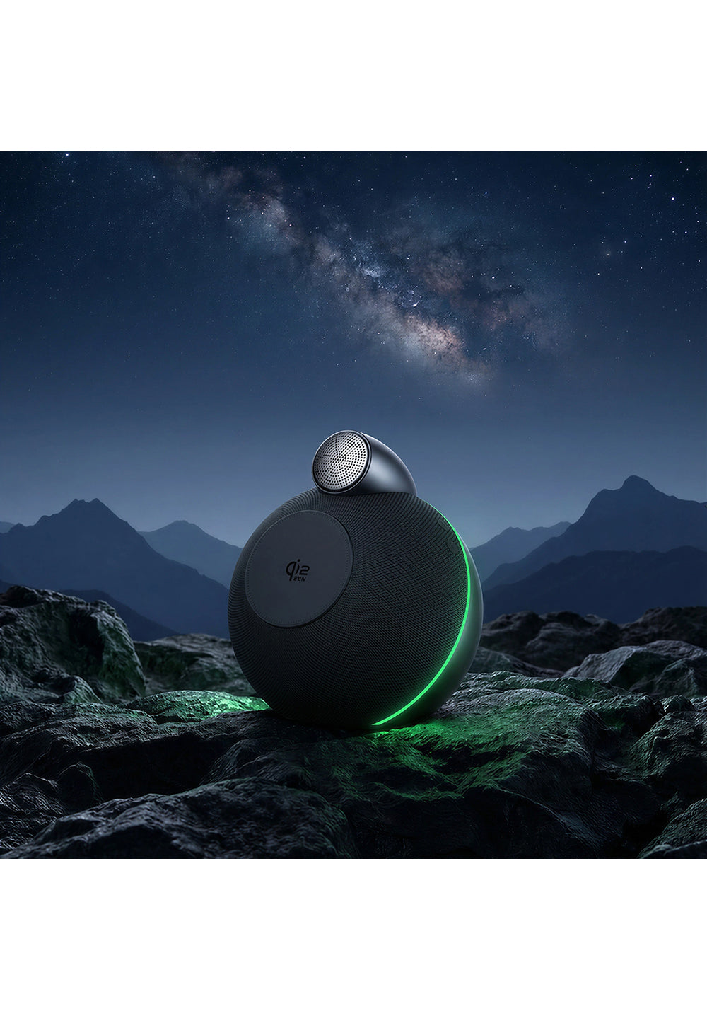 Wiwu Wi-G042 Qi2 Şarj Teknolojili Bluetooth Speaker Hoparlör Özellikli 25W Kablosuz Şarj Standı
