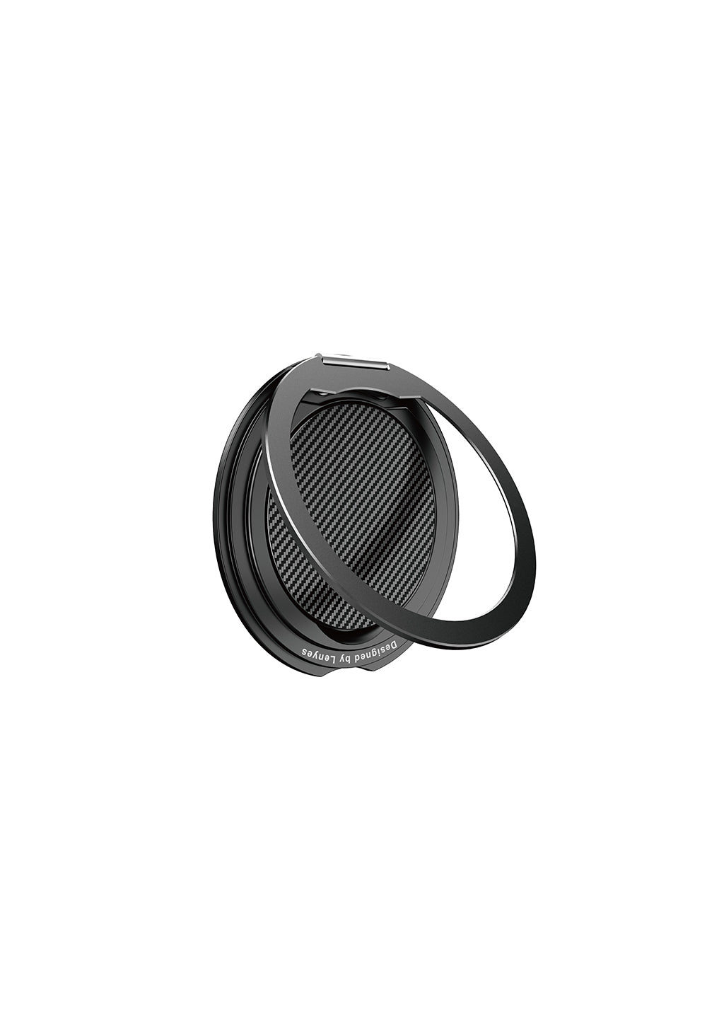 Lenyes CR212 Aramid Fiber 360 Derece Dönebilen Magnetik Ring Stand Telefon Tutucu