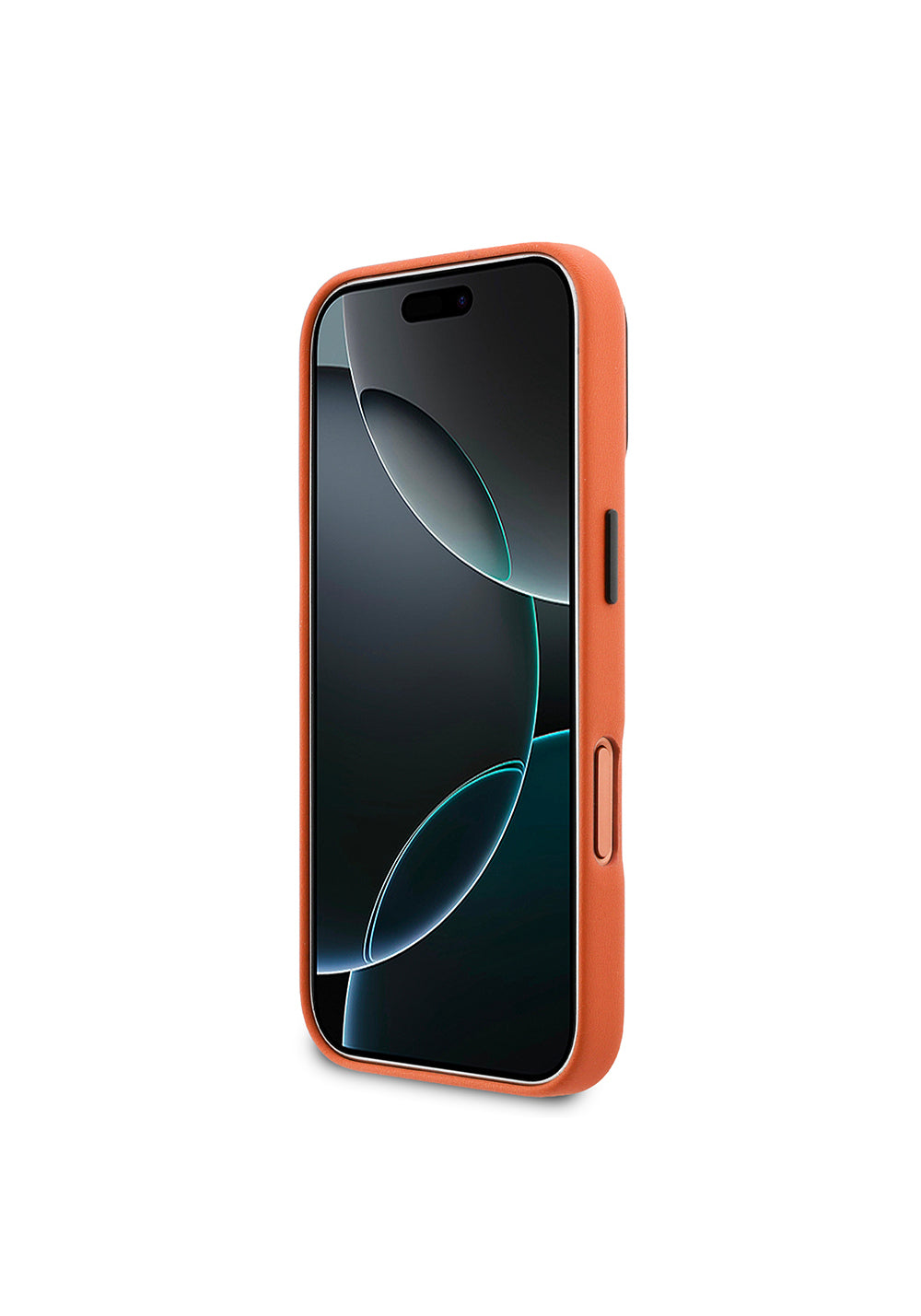 Apple iPhone 17 Pro Max Kılıf BMW Orijinal Lisanslı Manyetik Şarj Uyumlu Standlı Metal Kamera Çerçeveli M Logolu PU Deri Kapak