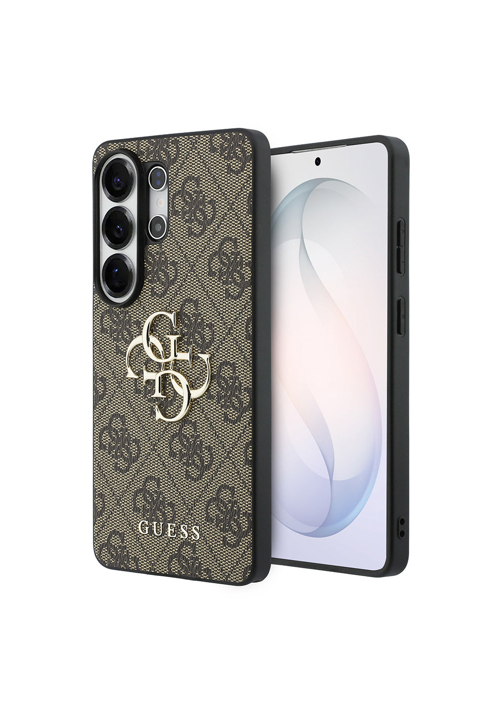 Galaxy S26 Ultra Kılıf Guess Orijinal Lisanslı PU Deri Büyük Metal Logo Dizaynlı Kapak