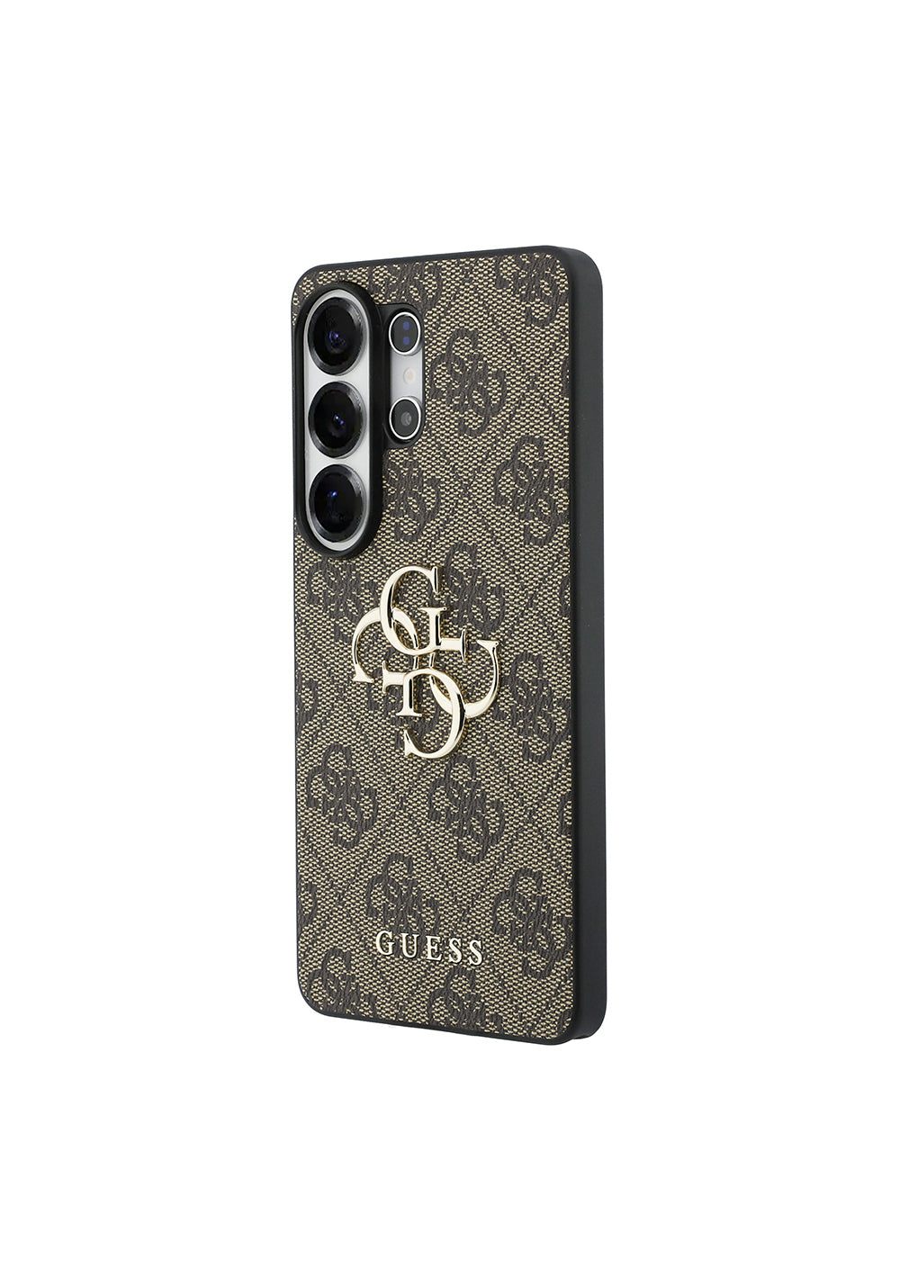 Galaxy S26 Ultra Kılıf Guess Orijinal Lisanslı PU Deri Büyük Metal Logo Dizaynlı Kapak