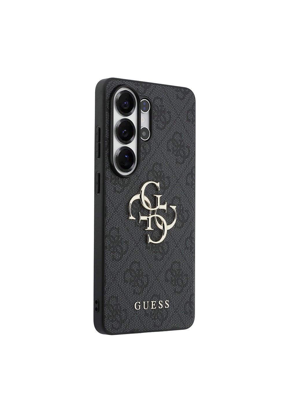 Galaxy S26 Ultra Kılıf Guess Orijinal Lisanslı PU Deri Büyük Metal Logo Dizaynlı Kapak