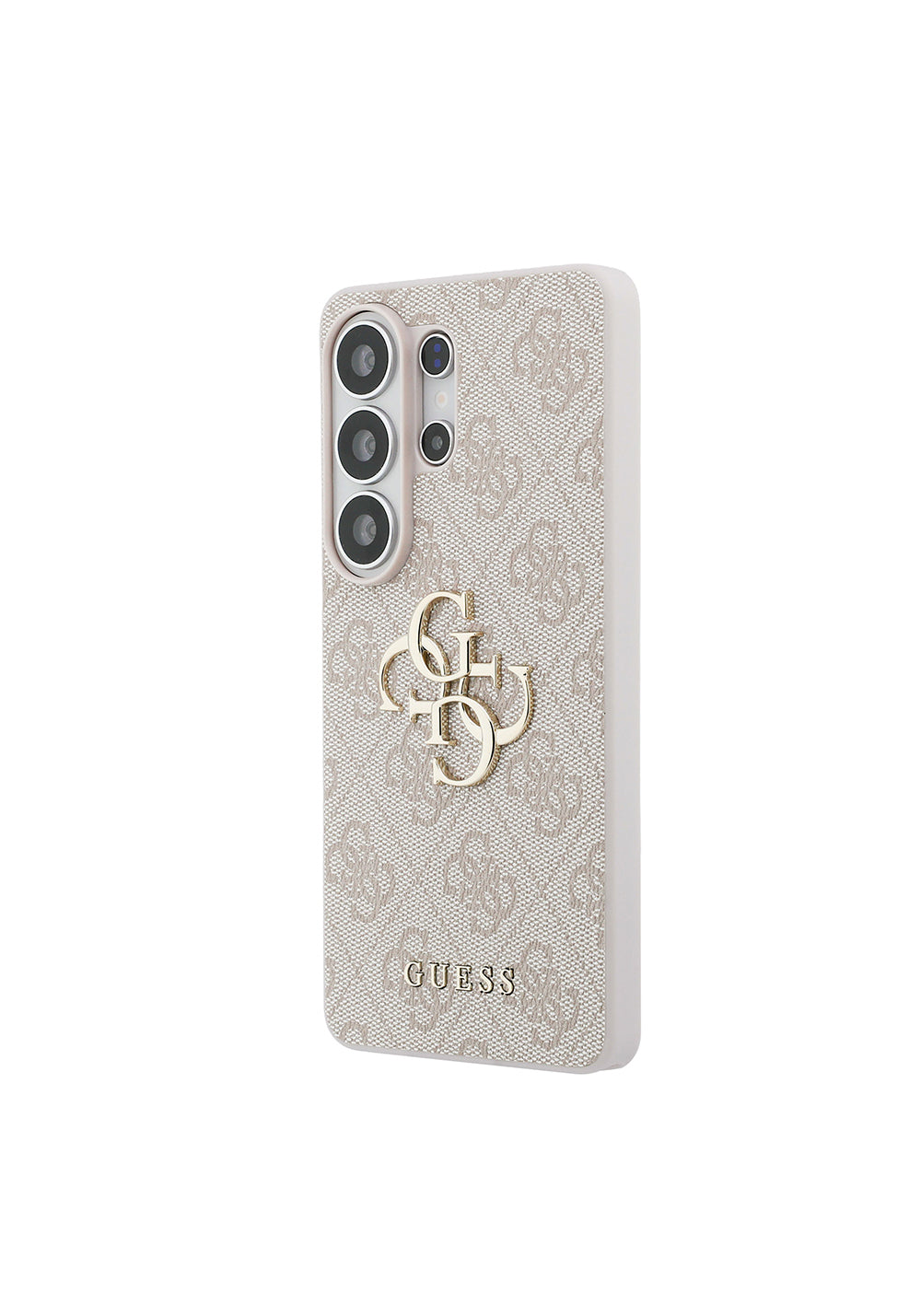 Galaxy S26 Ultra Kılıf Guess Orijinal Lisanslı PU Deri Büyük Metal Logo Dizaynlı Kapak